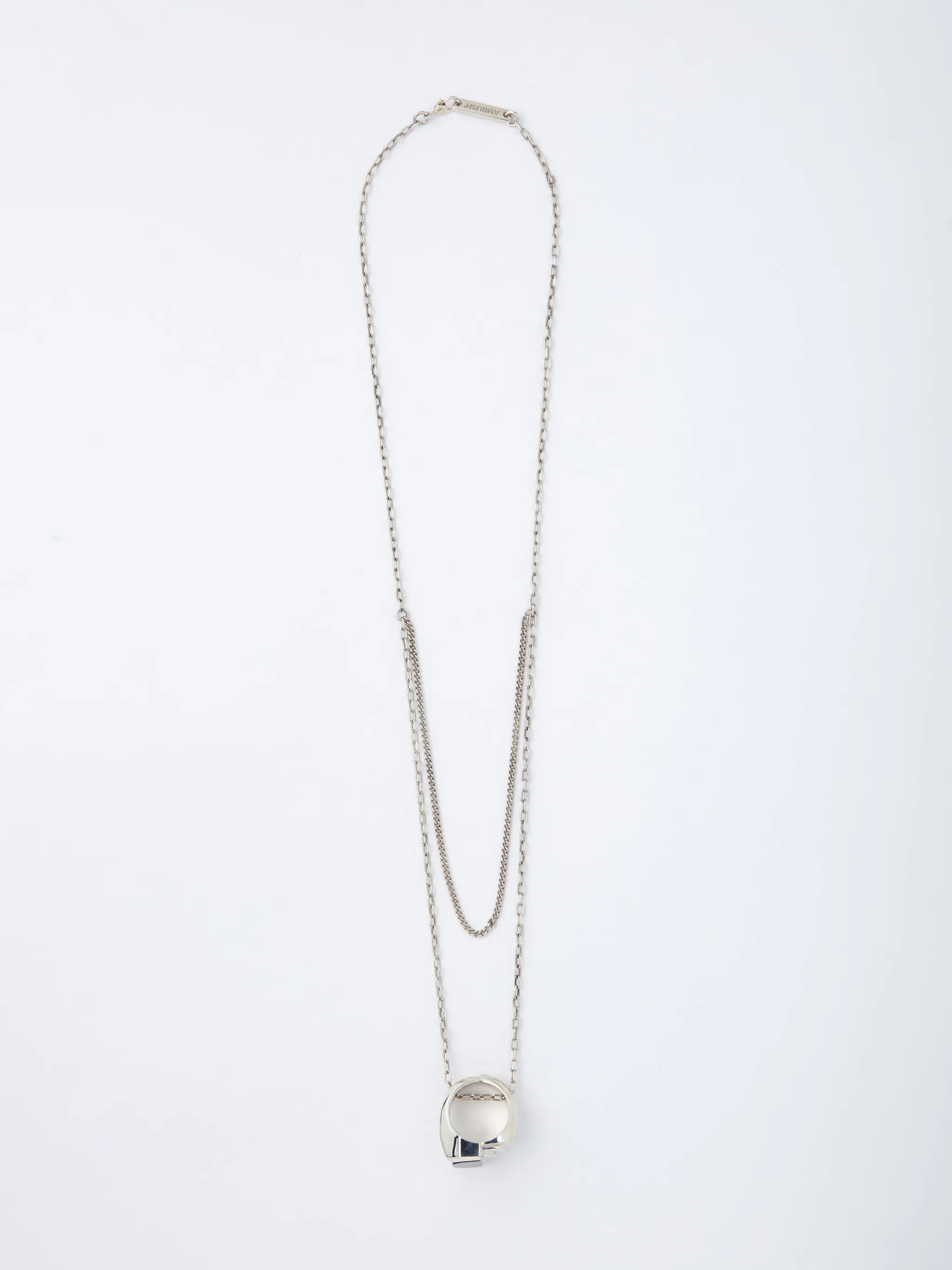 MISFIT STONE RING NECKLACE