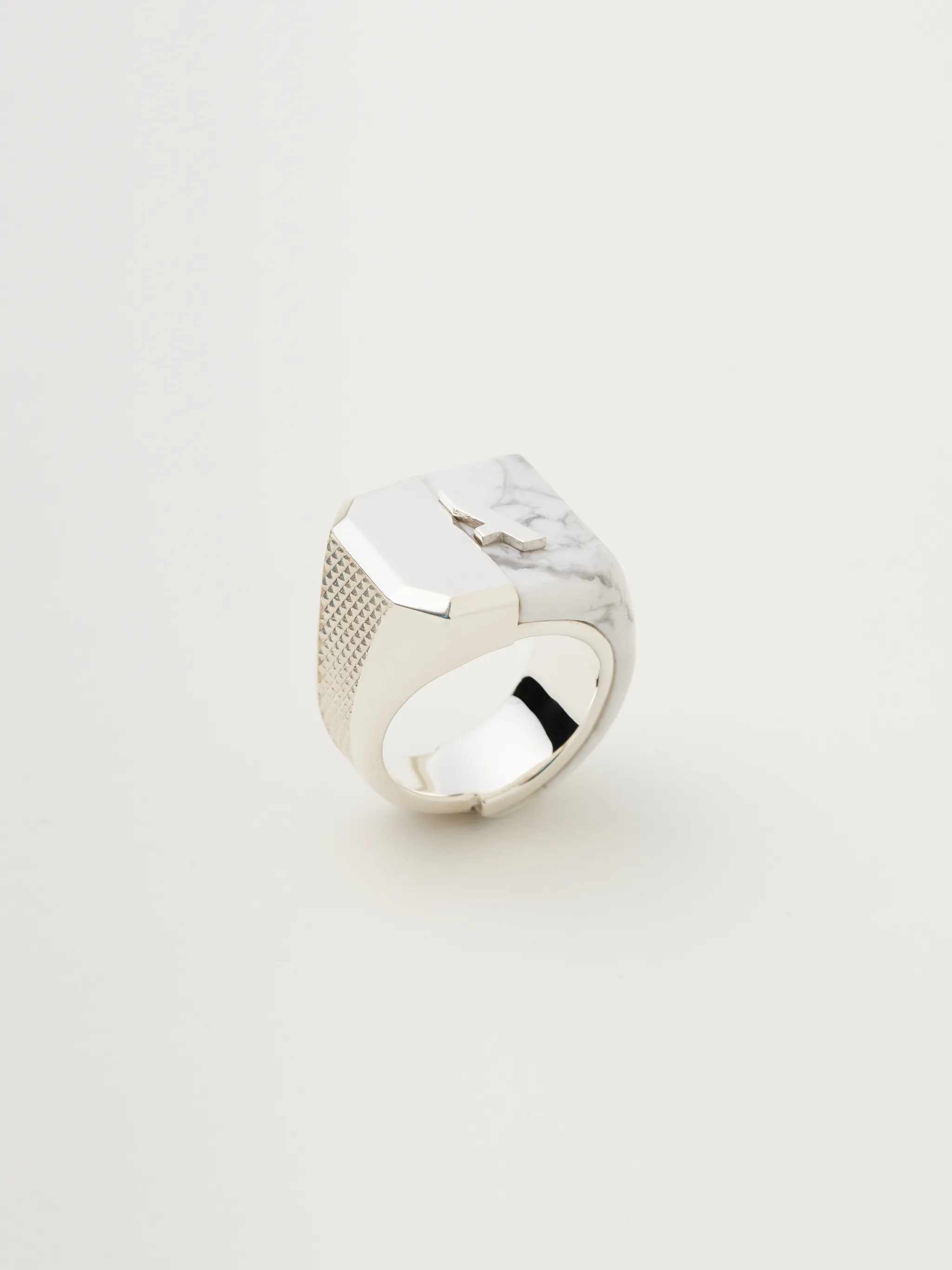 Misfit stone ring
