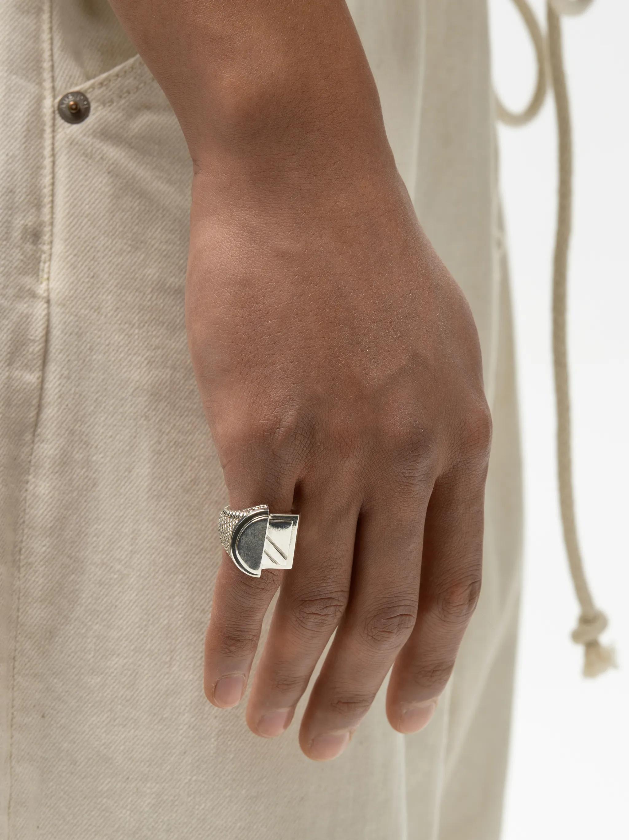 MISFIT STONE RING