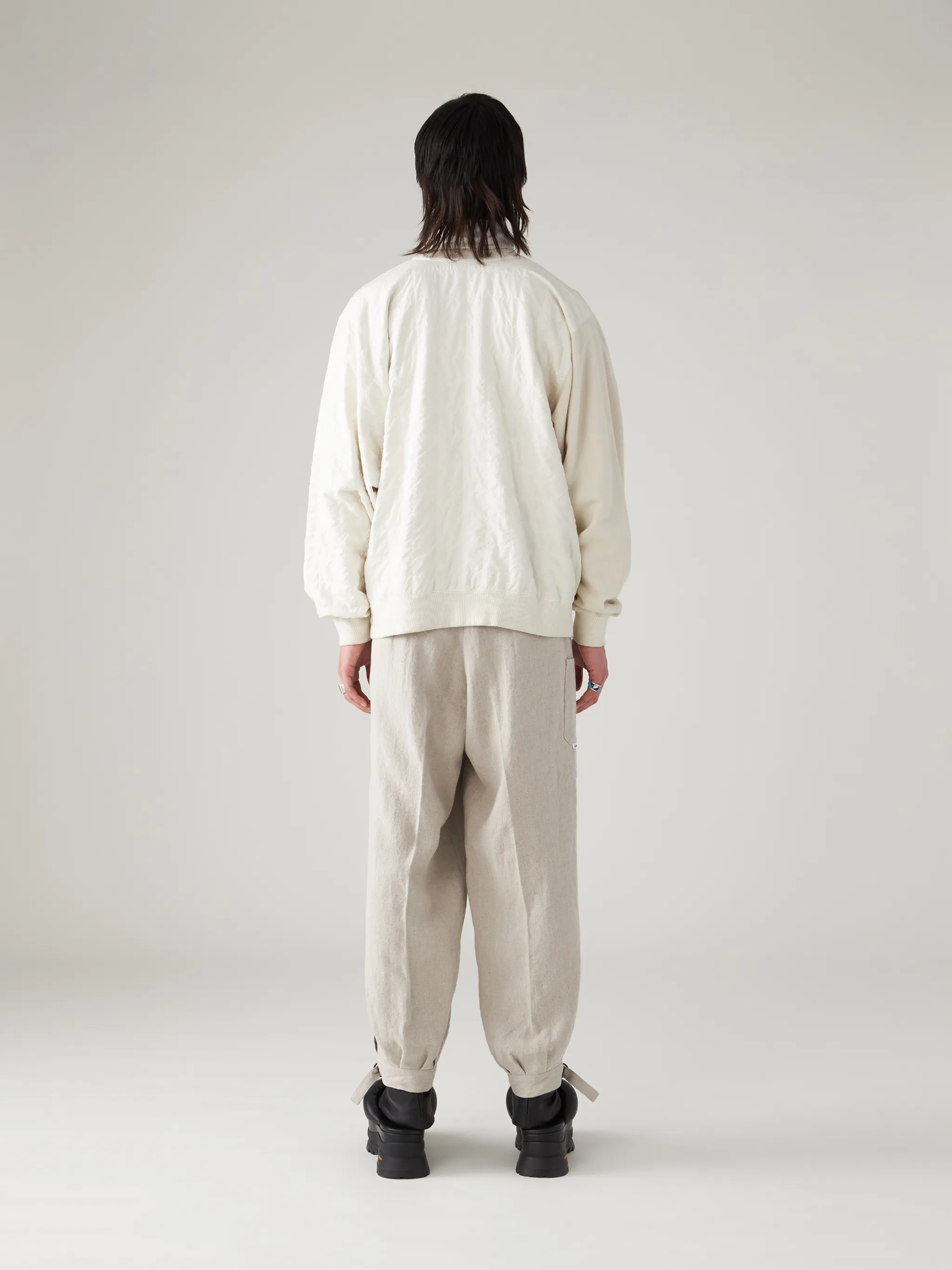 MIX QUILTED SWEATSHIRT