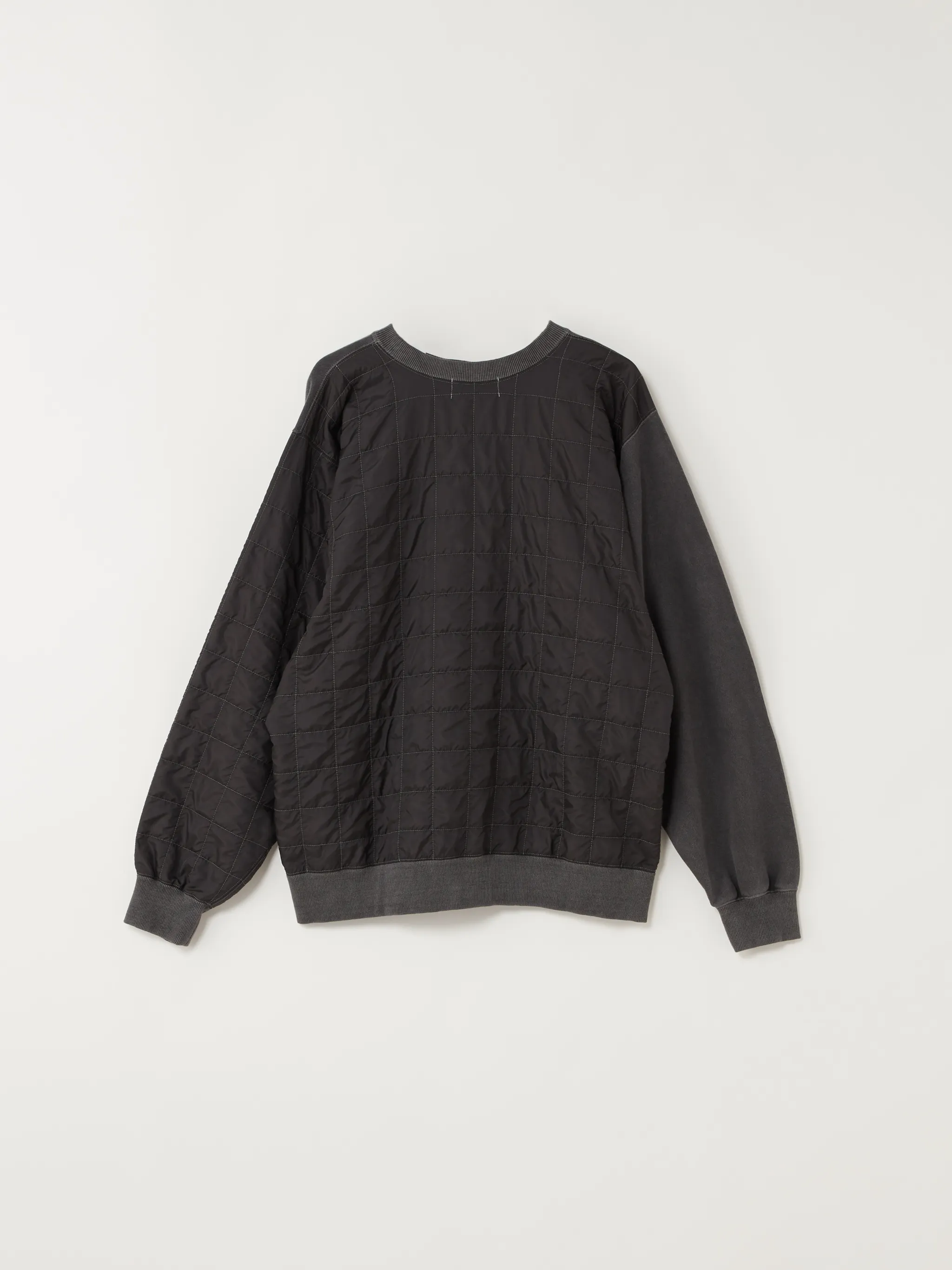 MIX QUILTED SWEATSHIRT