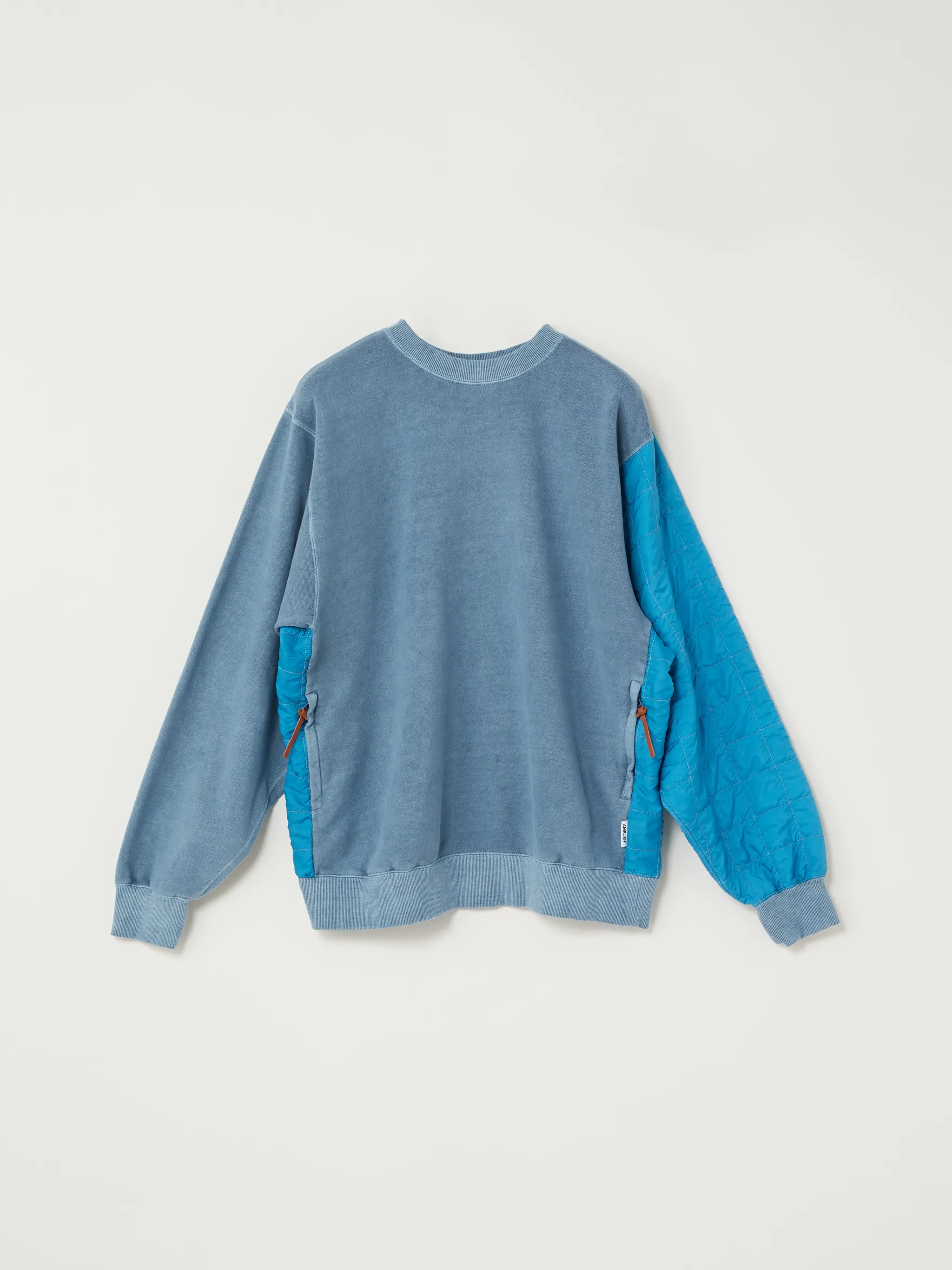 MIX QUILTED SWEATSHIRT