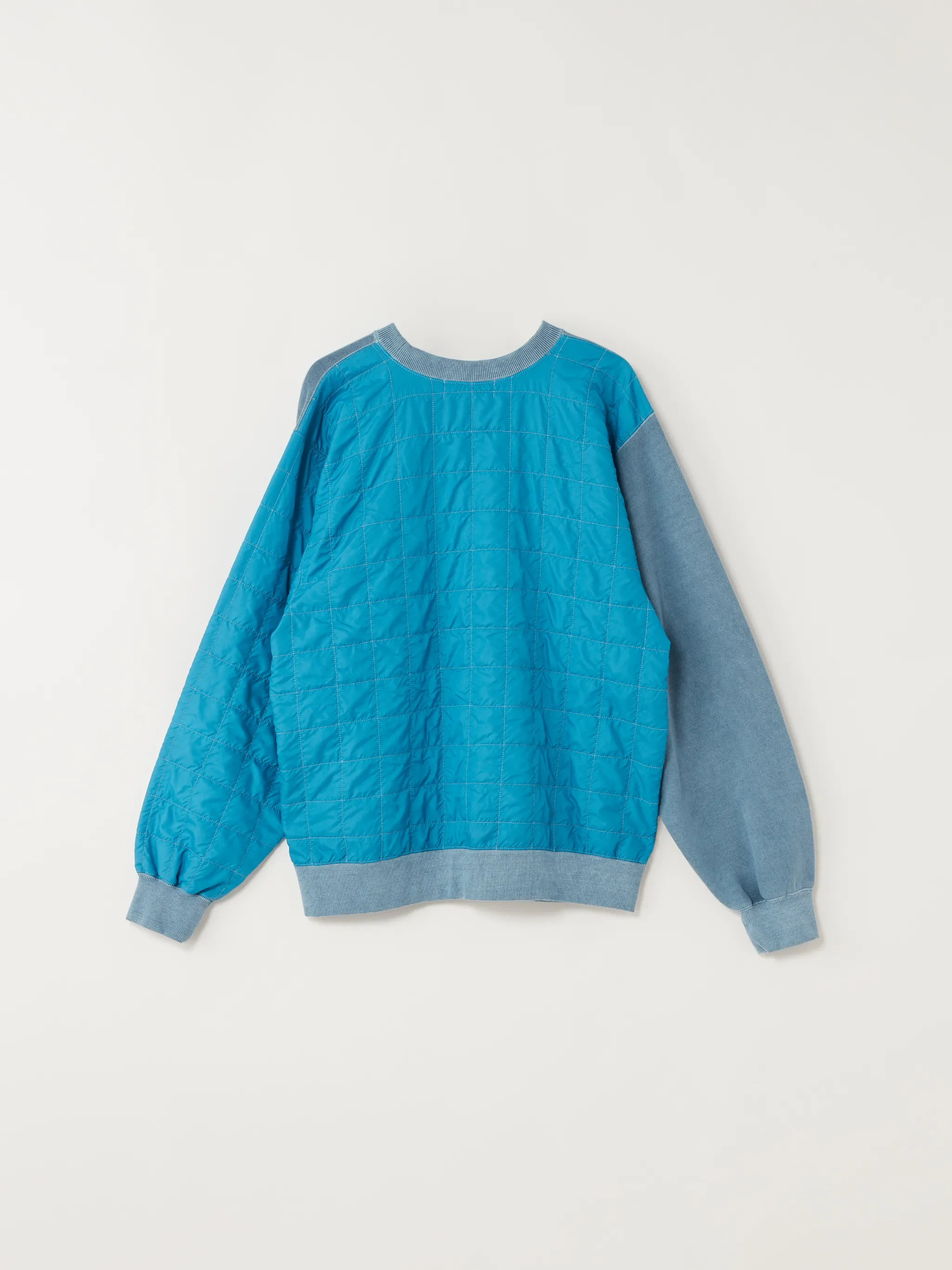 MIX QUILTED SWEATSHIRT
