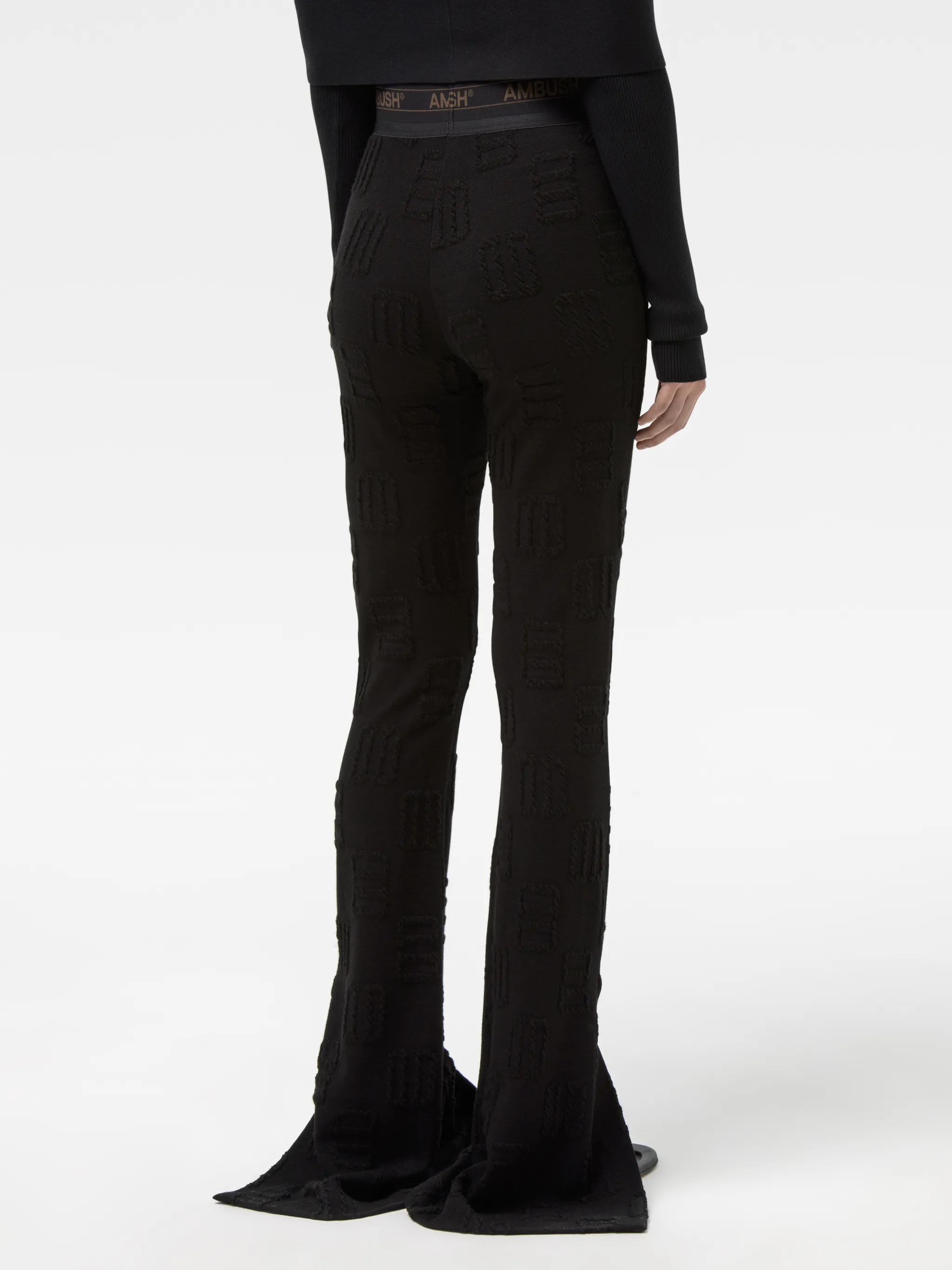 MONOGRAM FLARE LEGGINGS