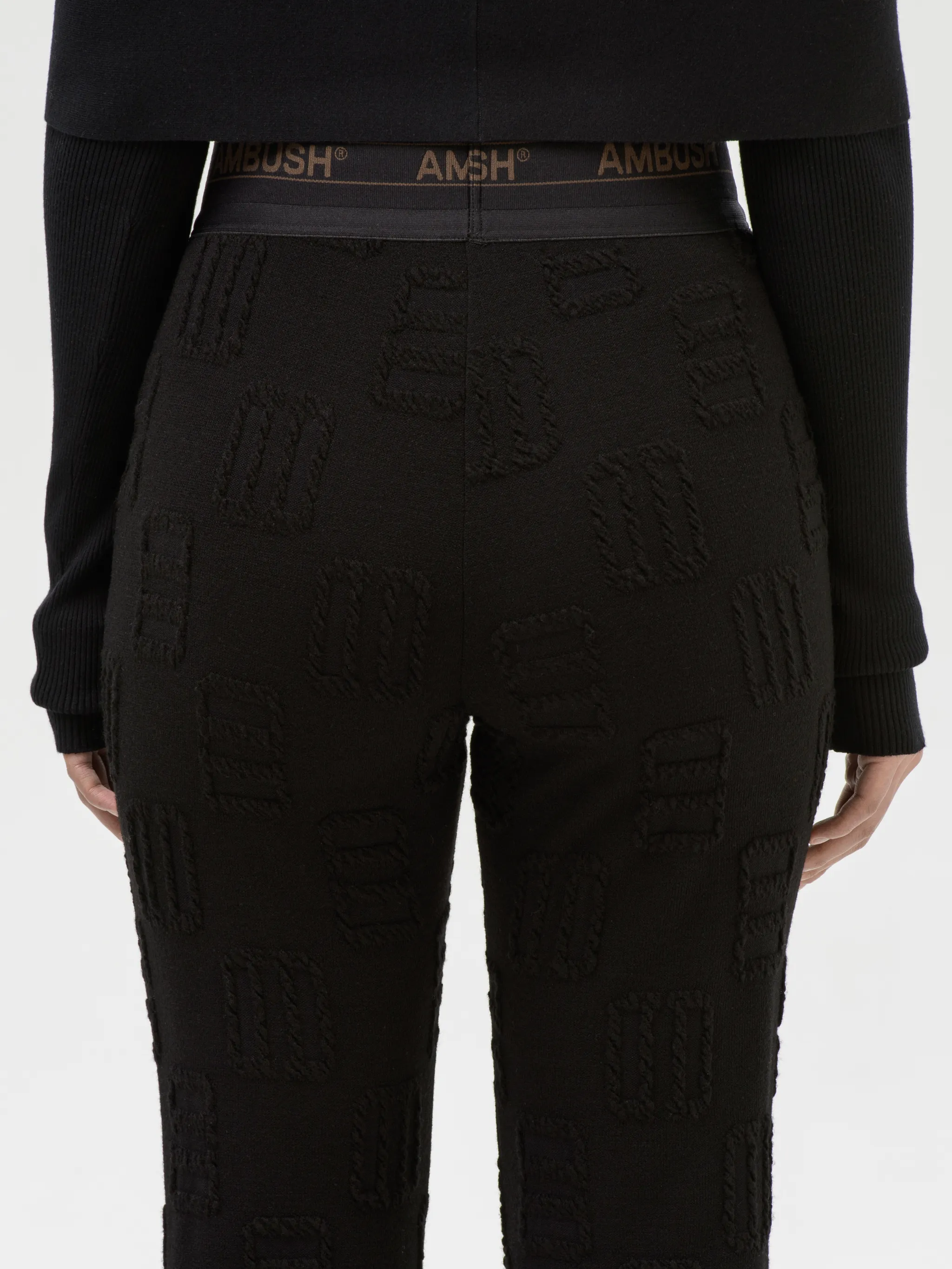 MONOGRAM FLARE LEGGINGS
