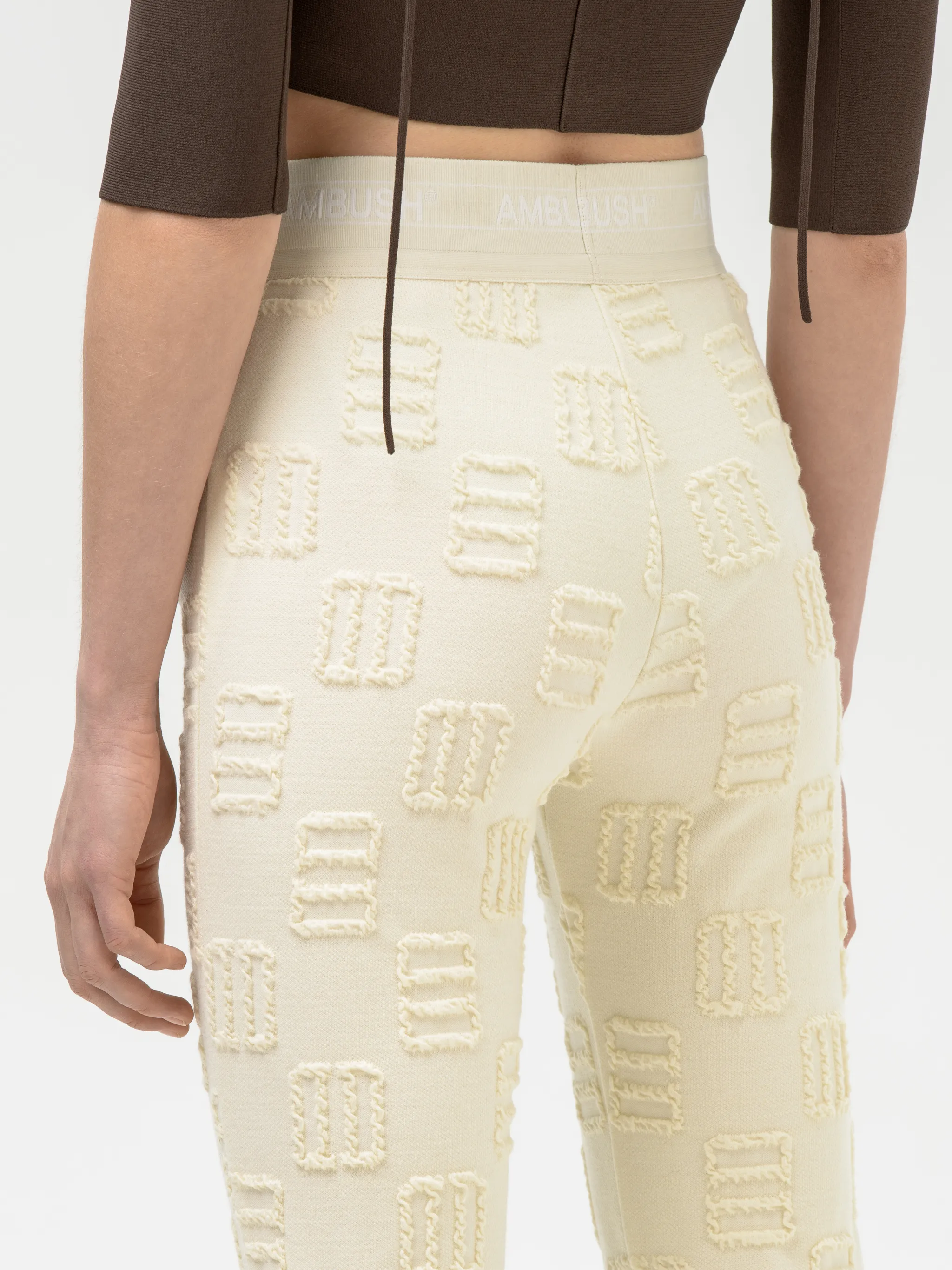 MONOGRAM FLARE LEGGINGS