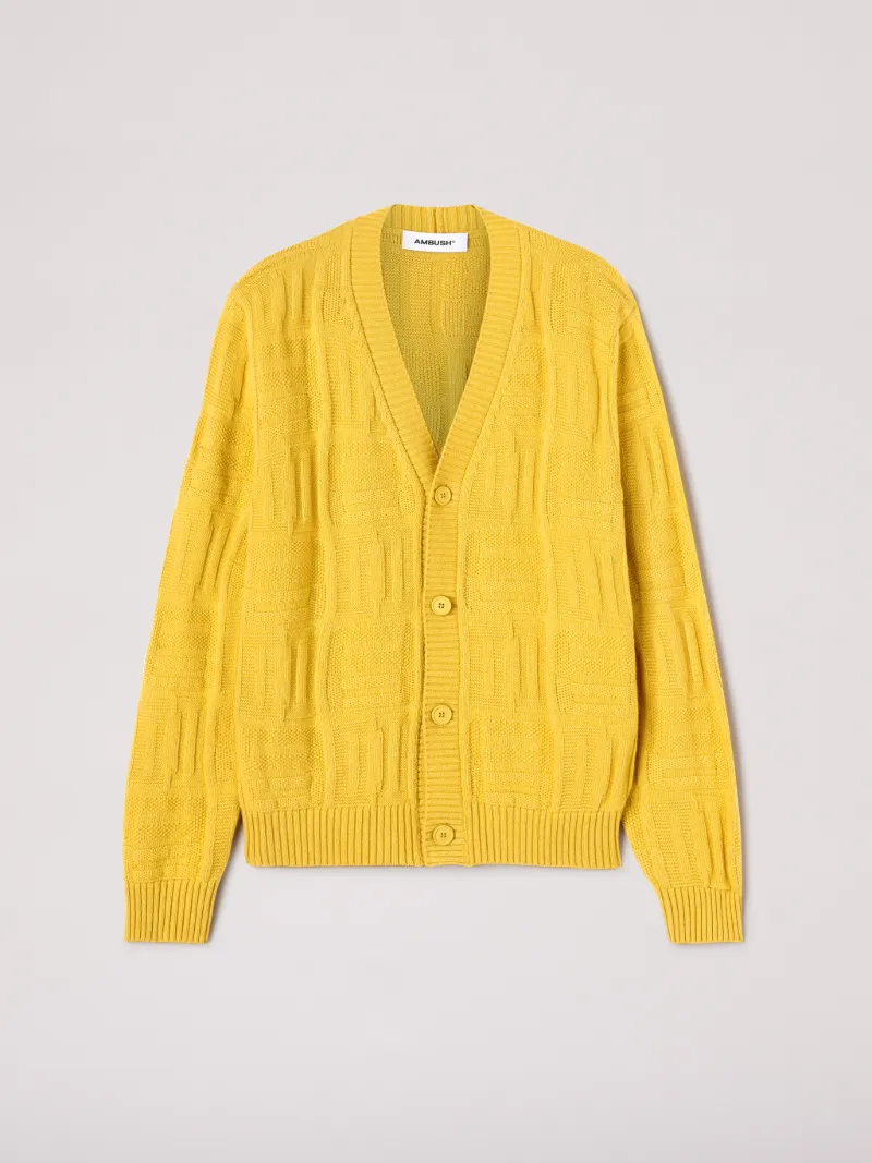 Monogram Knit Cardigan