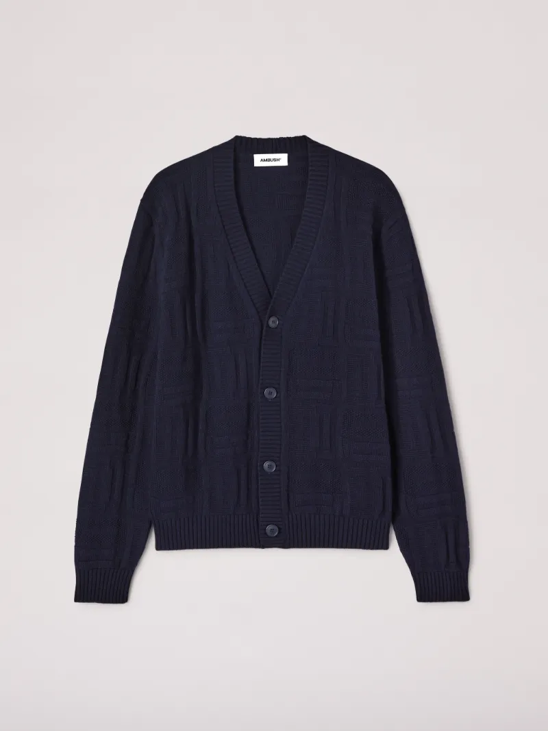 Monogram Knit Cardigan