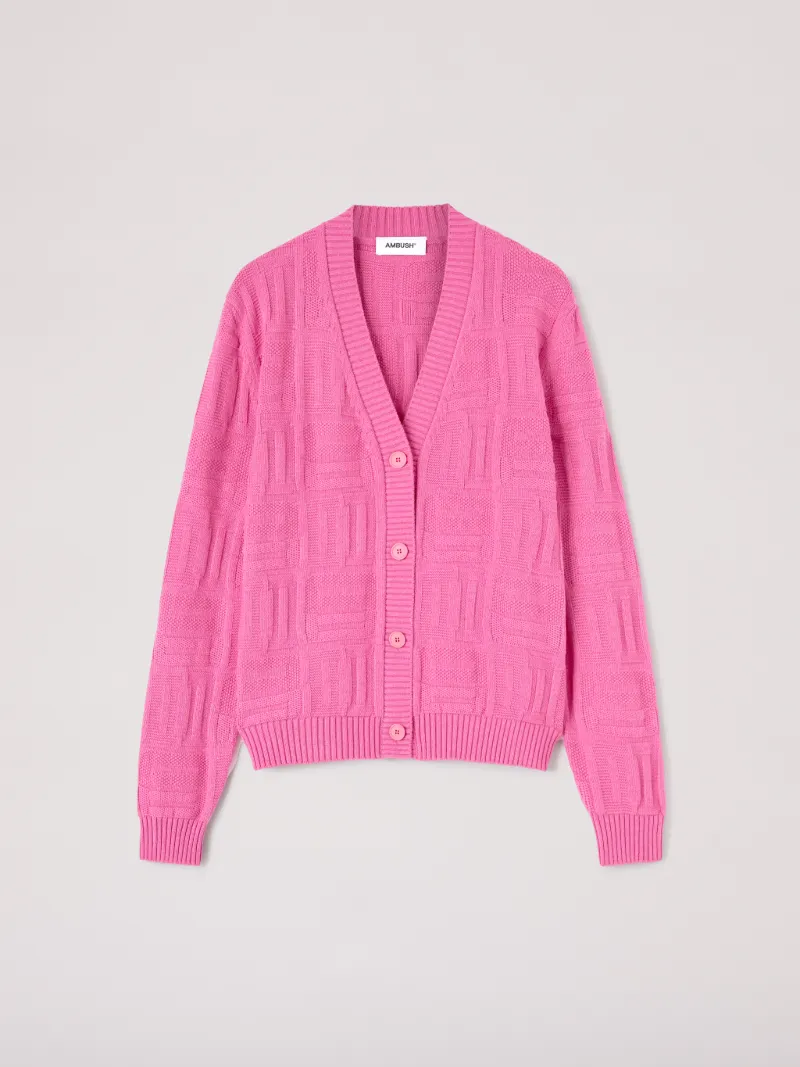 Monogram Knit Cardigan