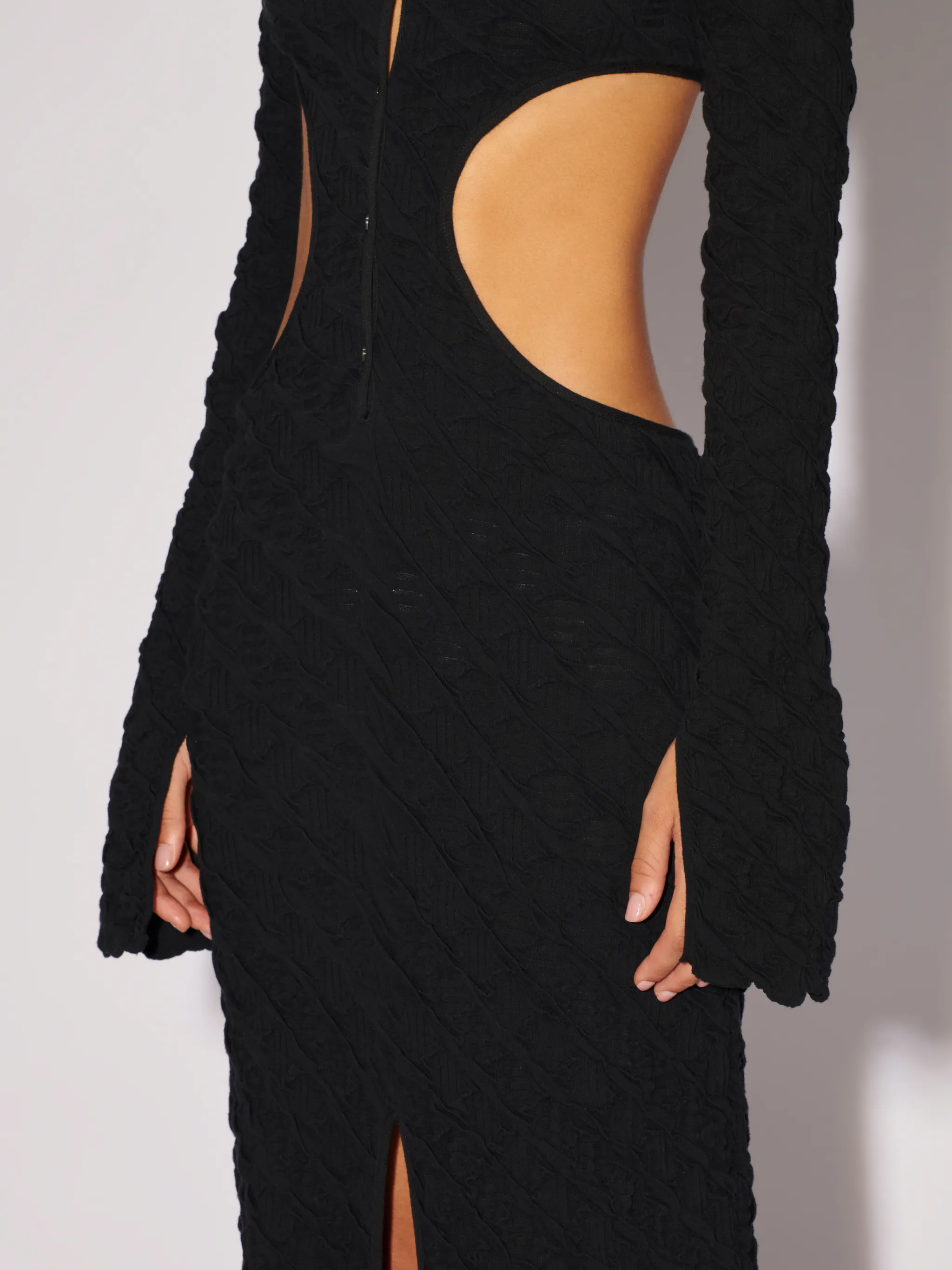 MONOGRAM KNIT DRESS