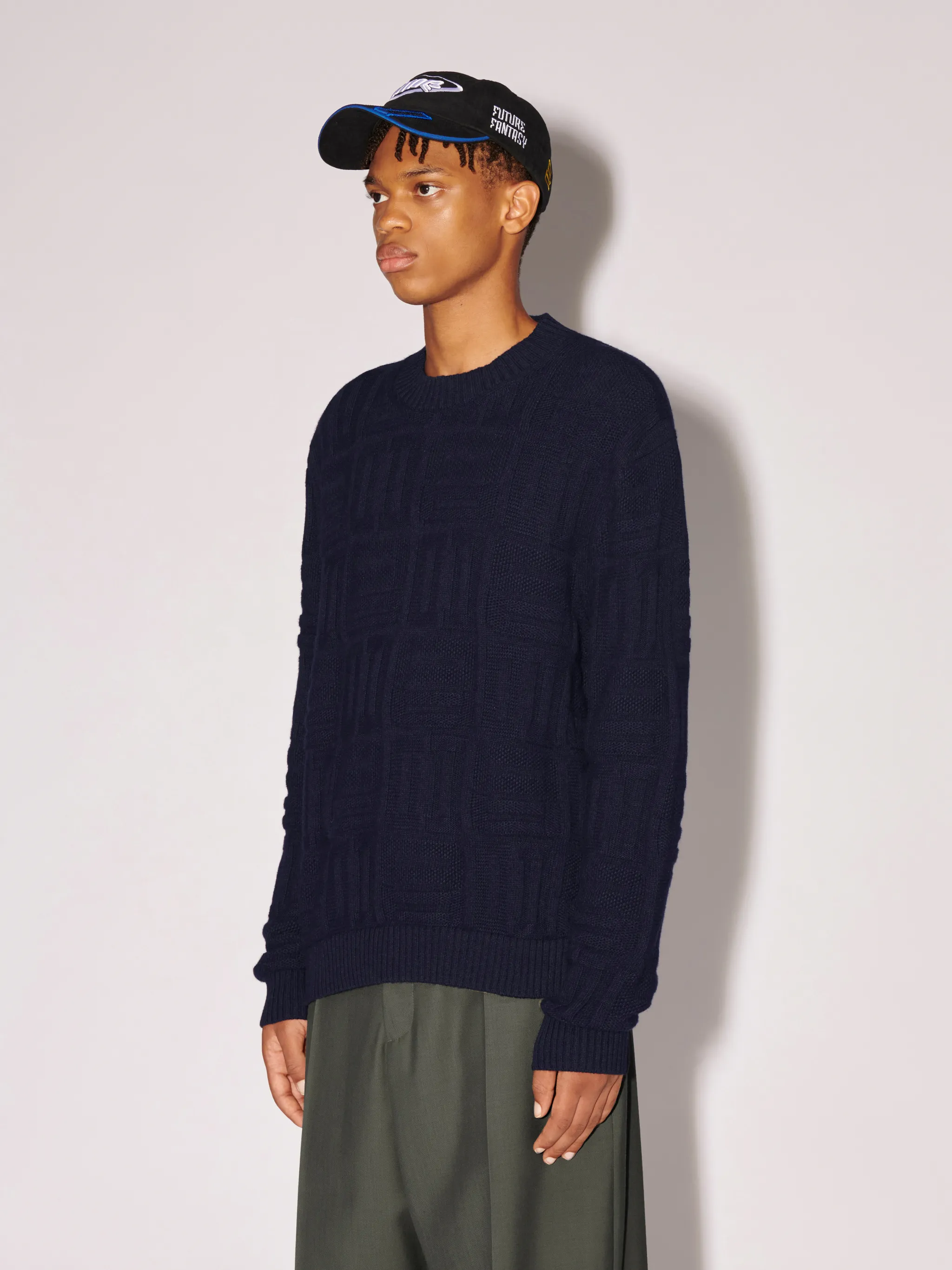 Monogram Knit Sweater