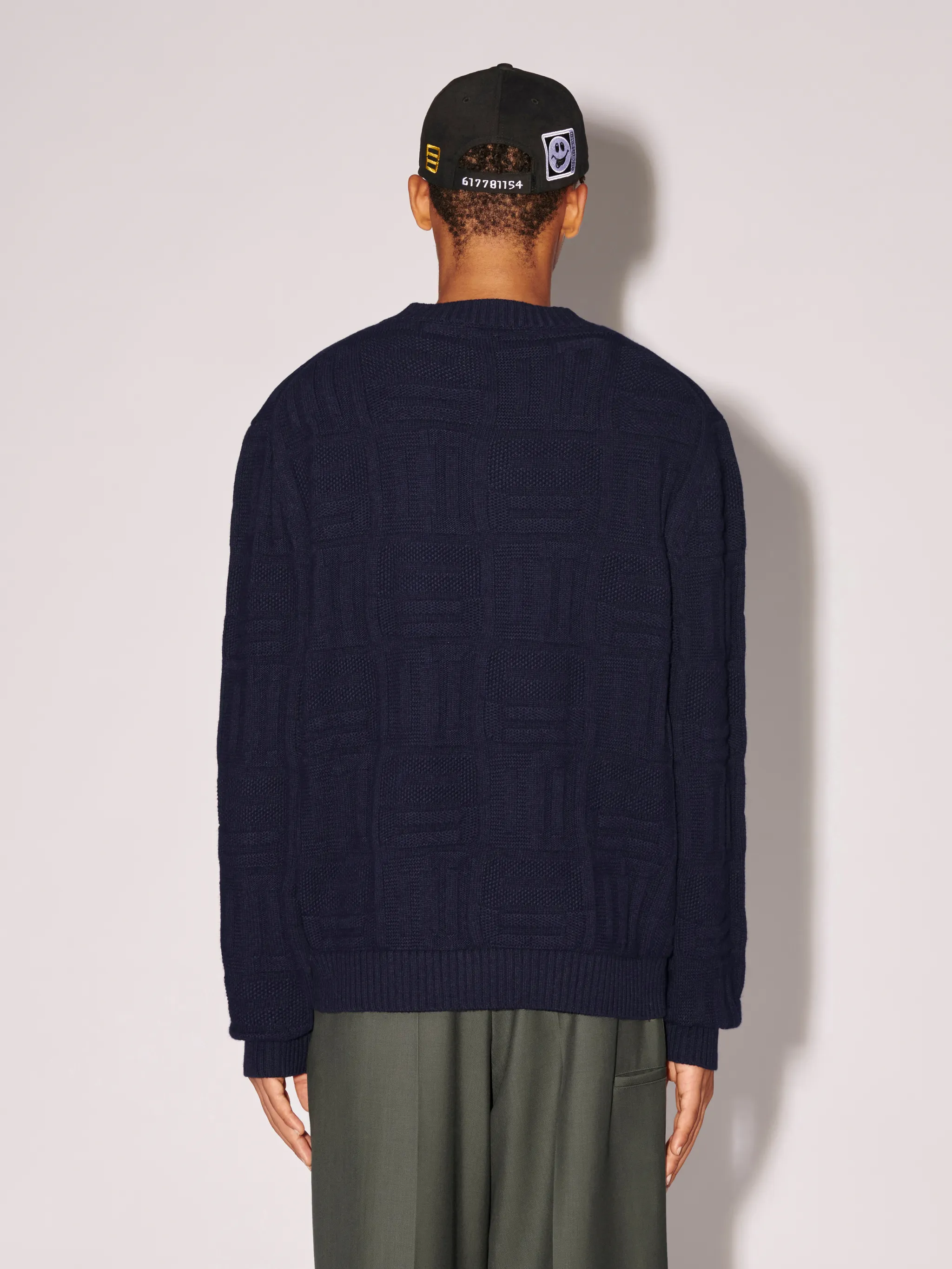 Monogram Knit Sweater
