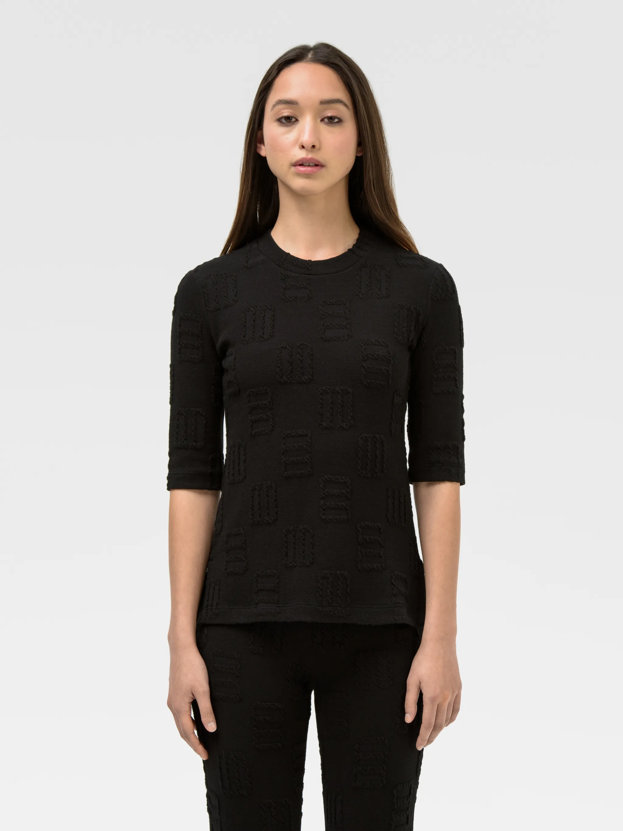 MONOGRAM LADIES FITTED TSHIRT