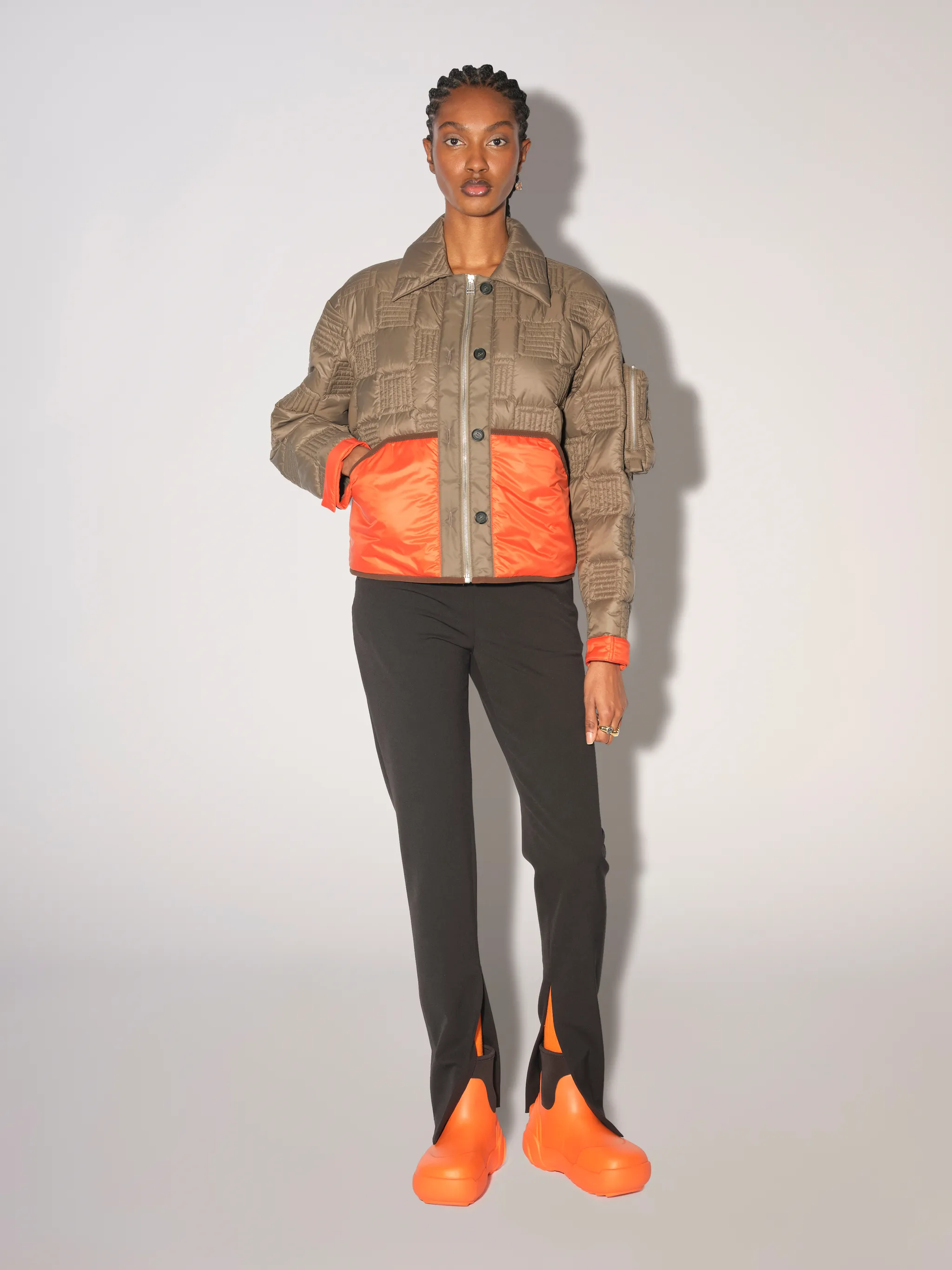 MONOGRAM QUILTED JACKET