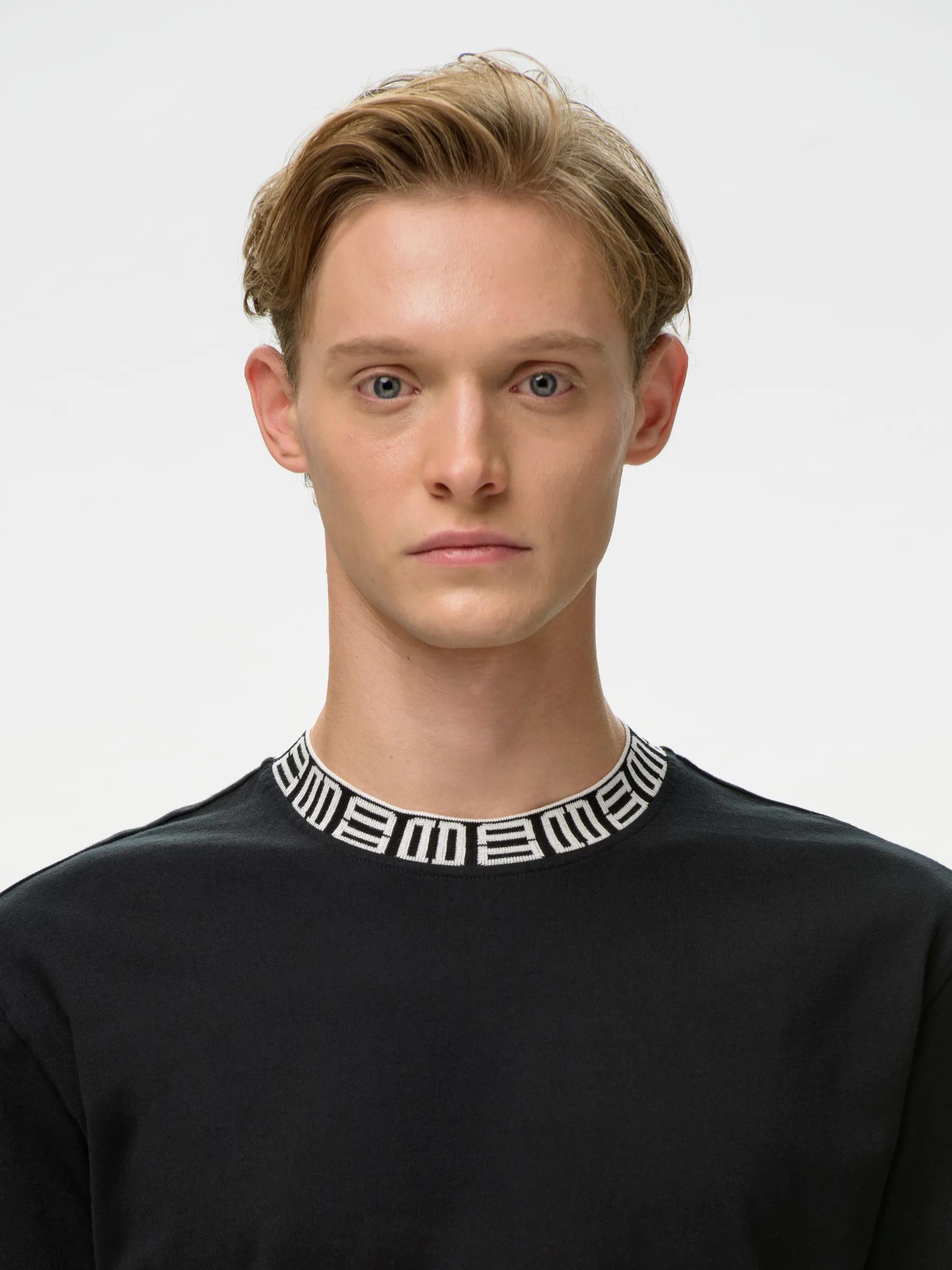 MONOGRAM RIB COLLAR TSHIRT AMBUSH® Official