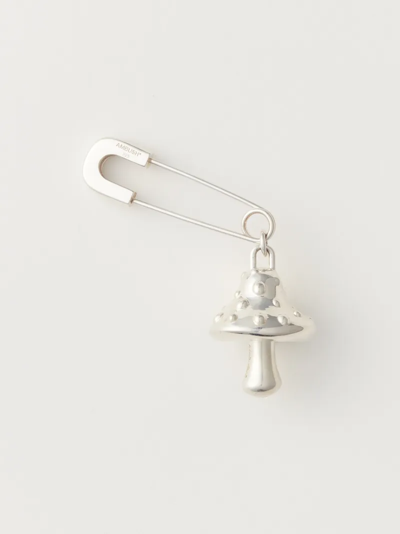 MUSHROOM CHARM EARRING 925