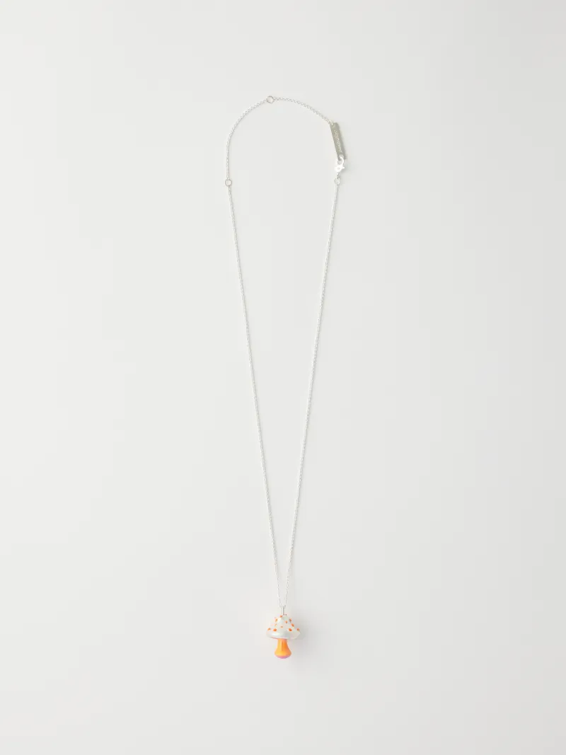 Mushroom Charm Necklace