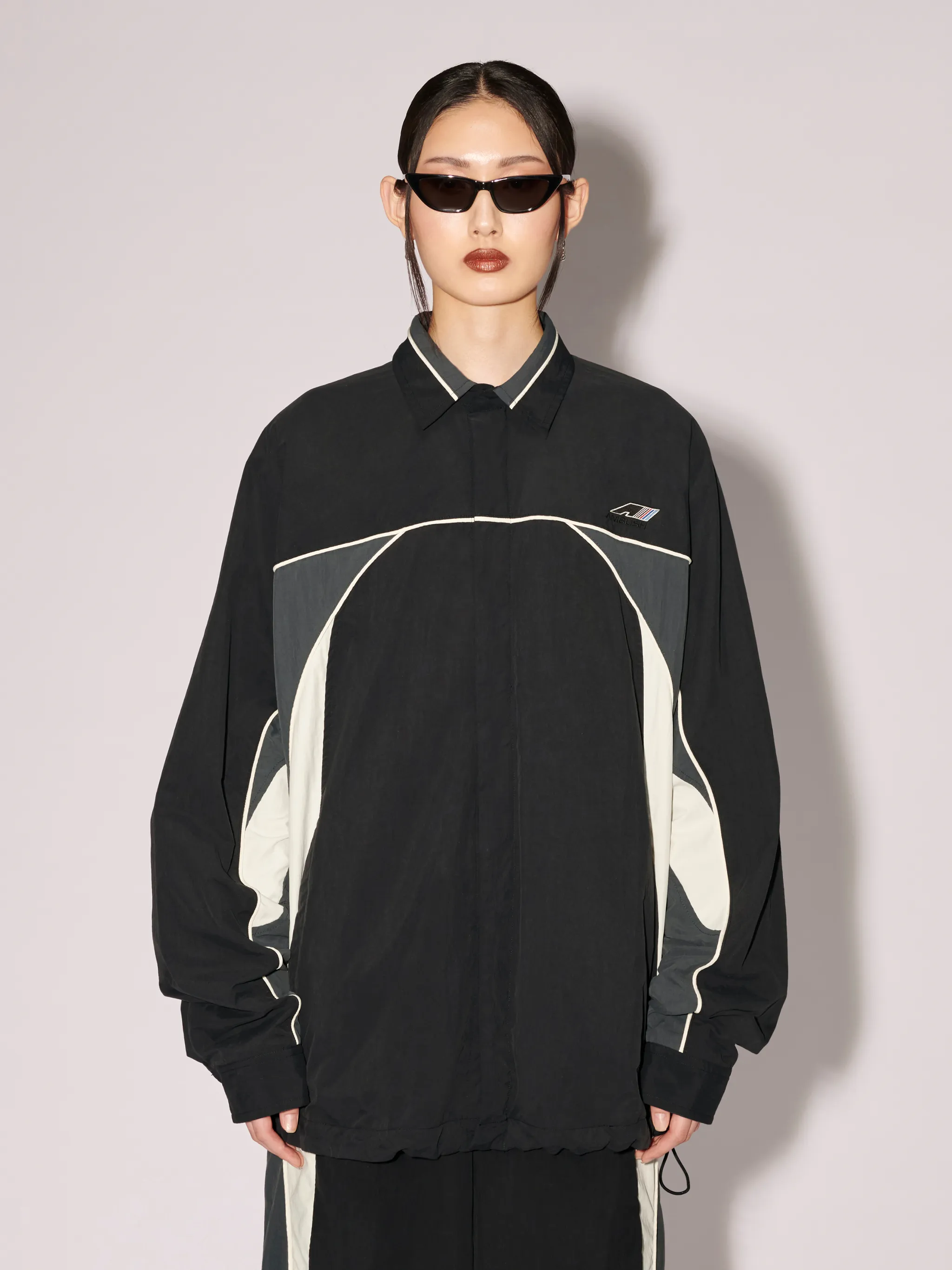 Nylon Shirt Jacket