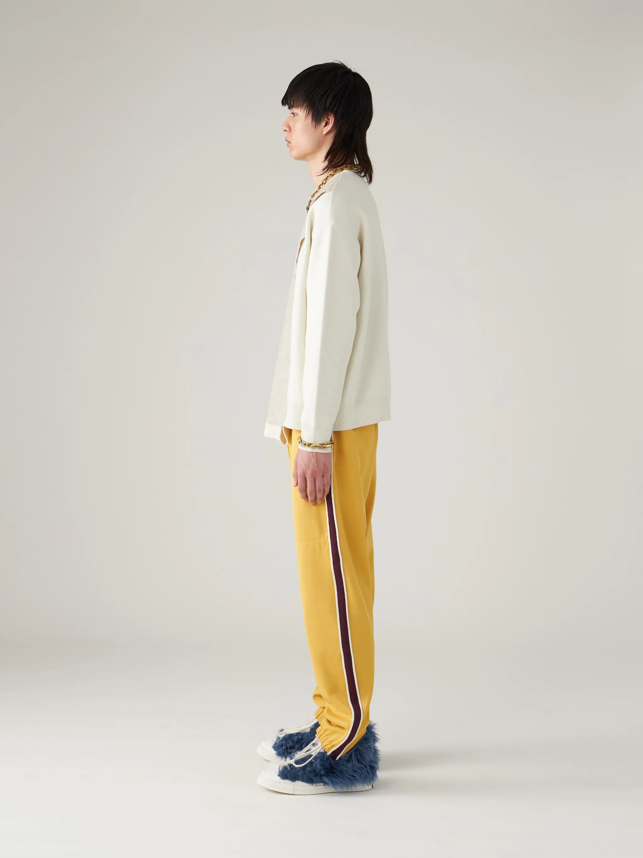 OVERLAP CREWNECK KNIT