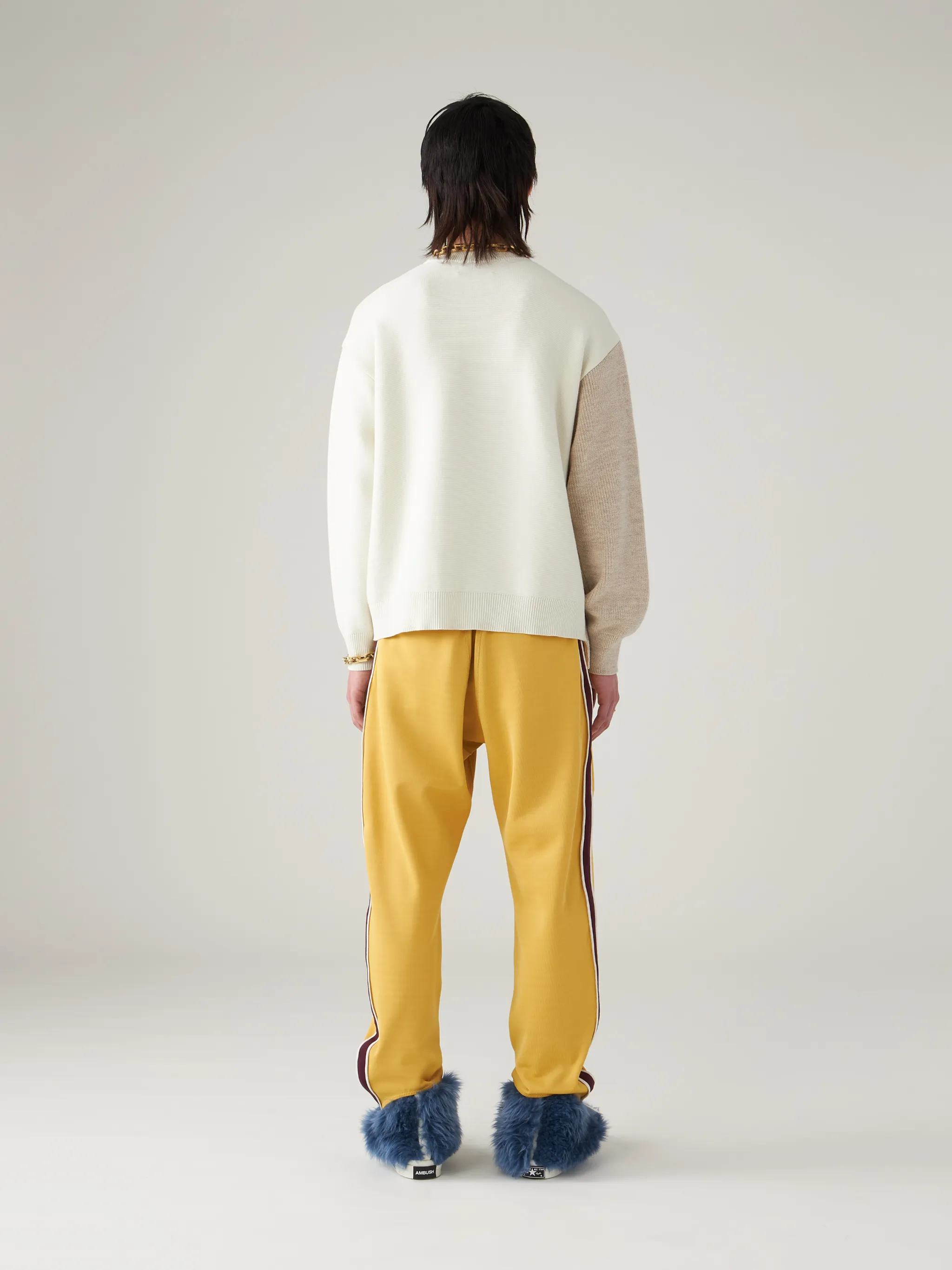 OVERLAP CREWNECK KNIT