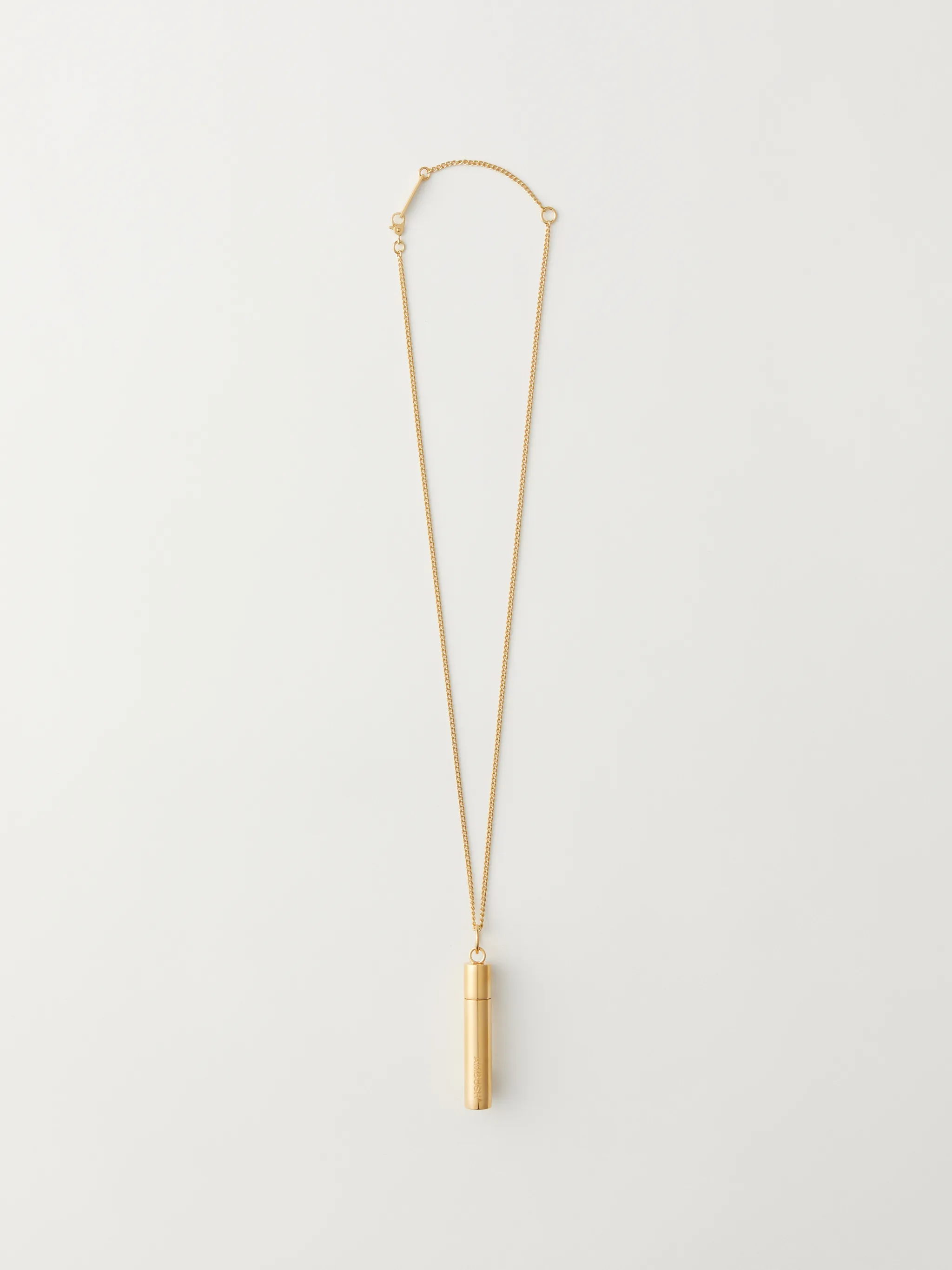 oversized case pendant necklace