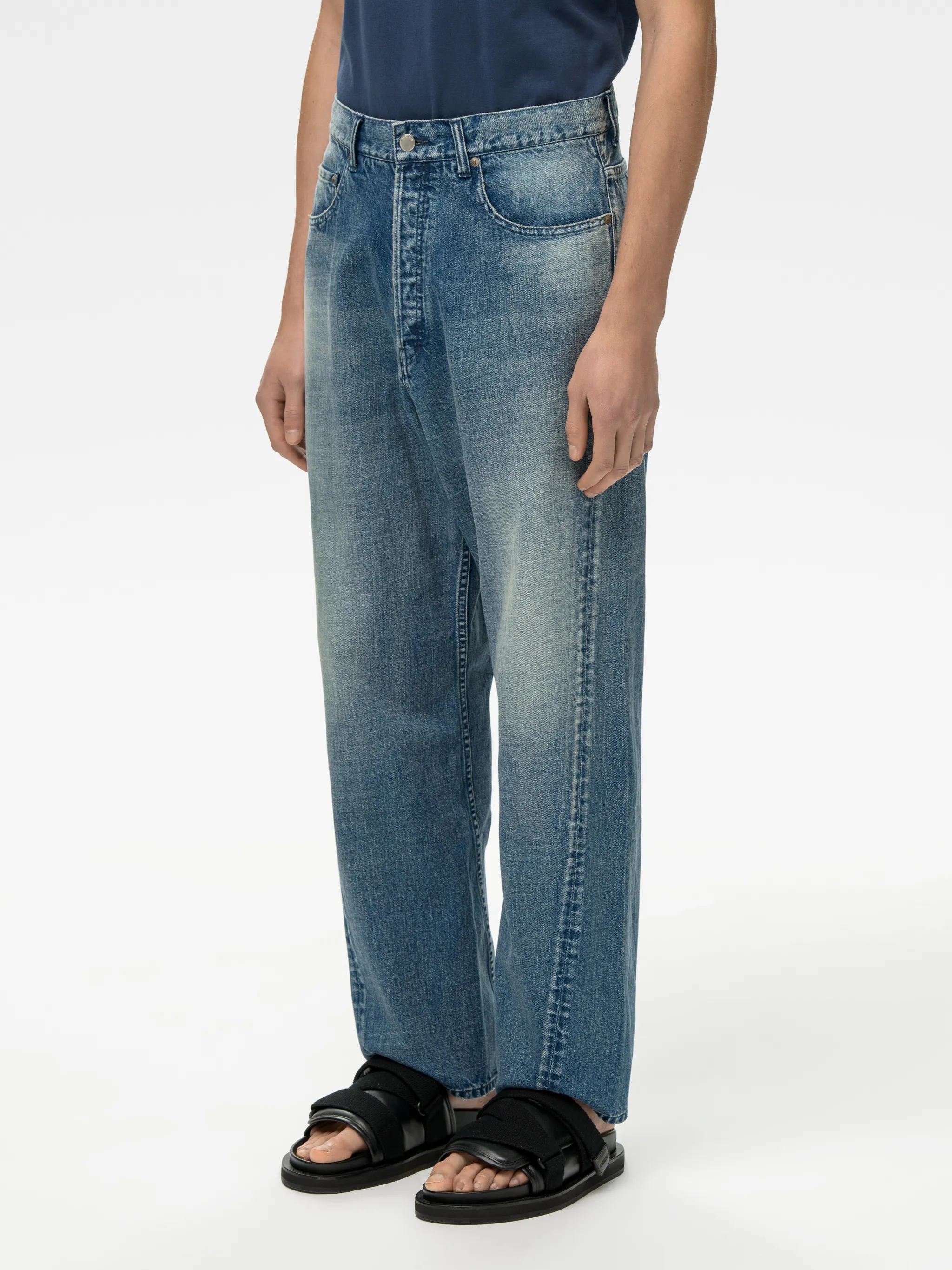 OVERSIZED DENIM PANTS