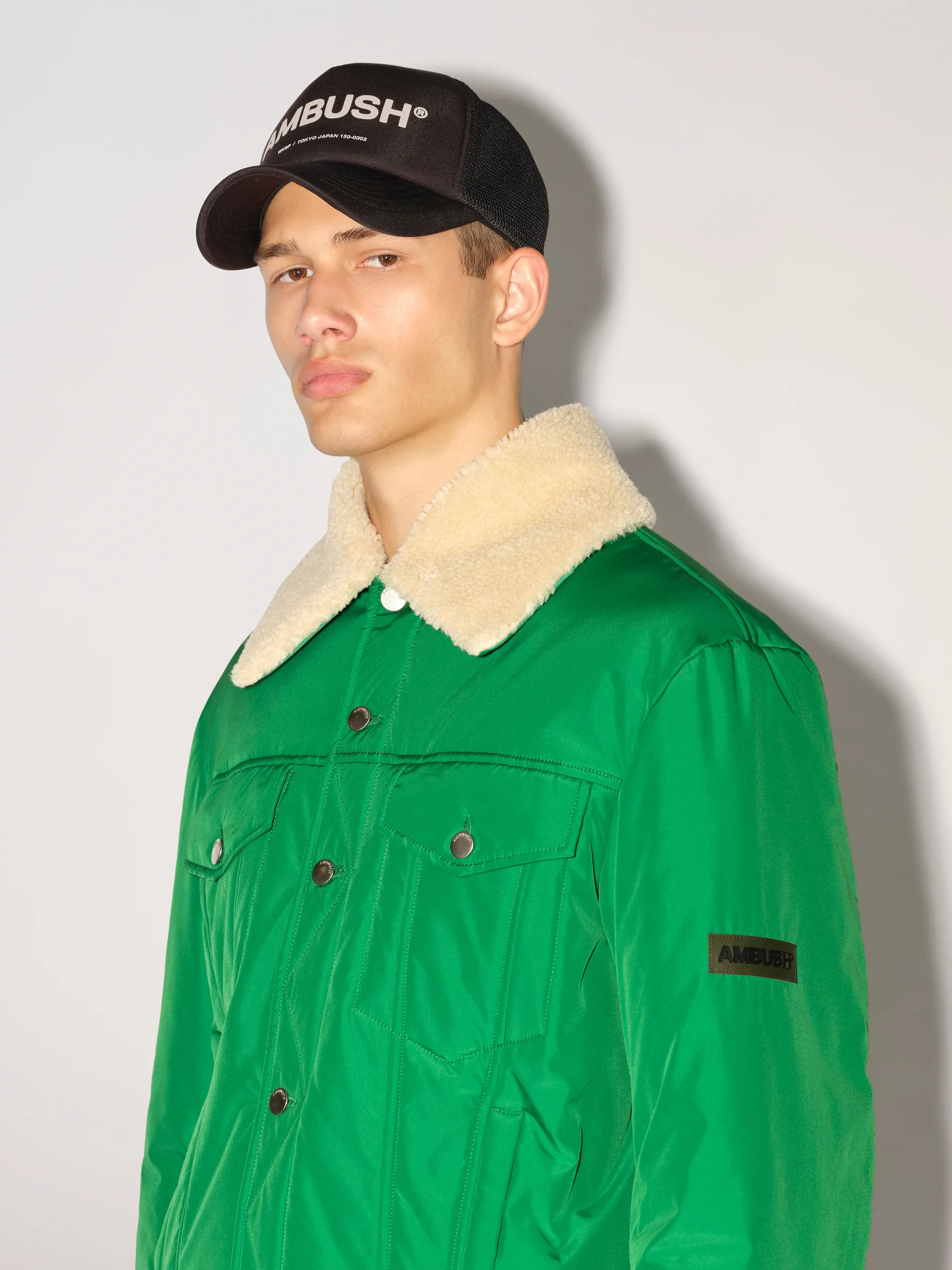 PADDED BUTTON JACKET