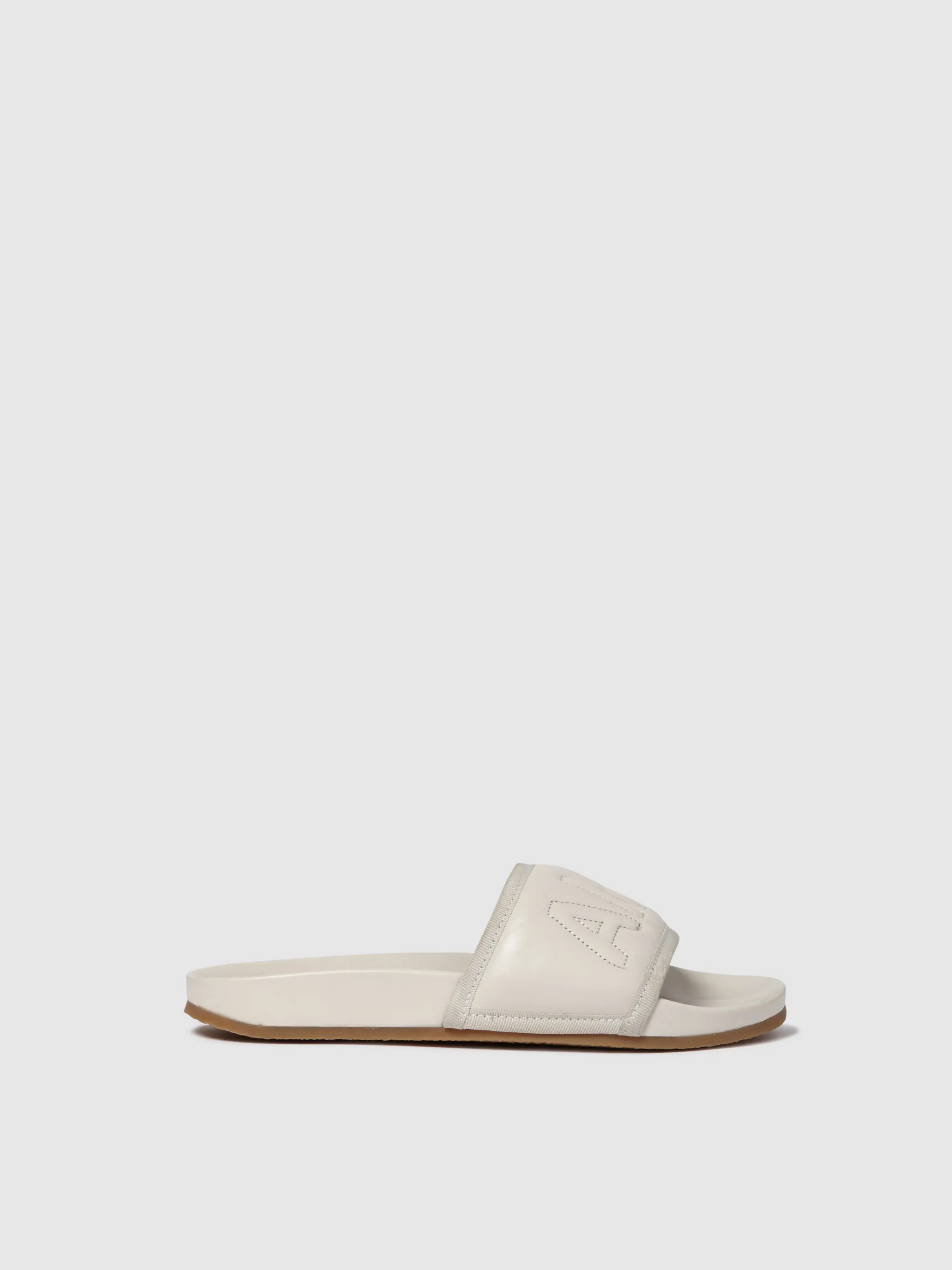 PADDED LEATHER SLIPPER