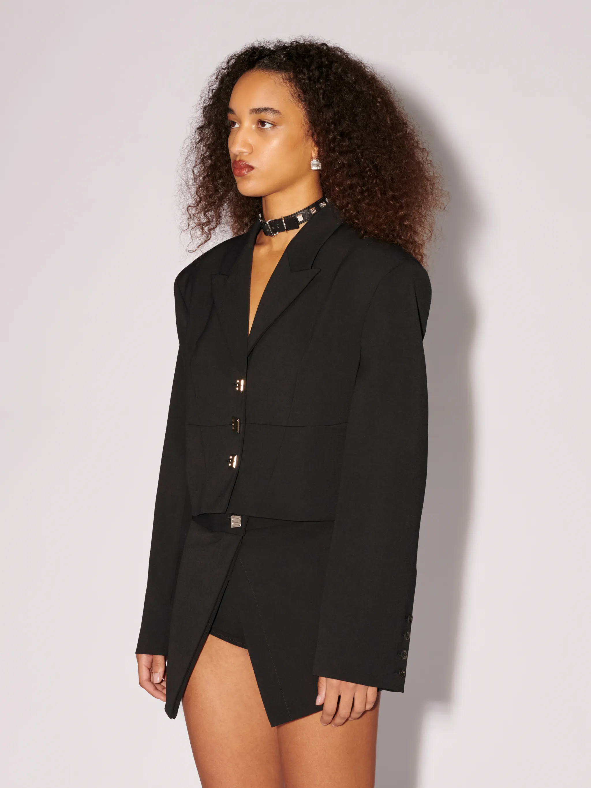 PANEL CROPP. TAILORING BLAZER