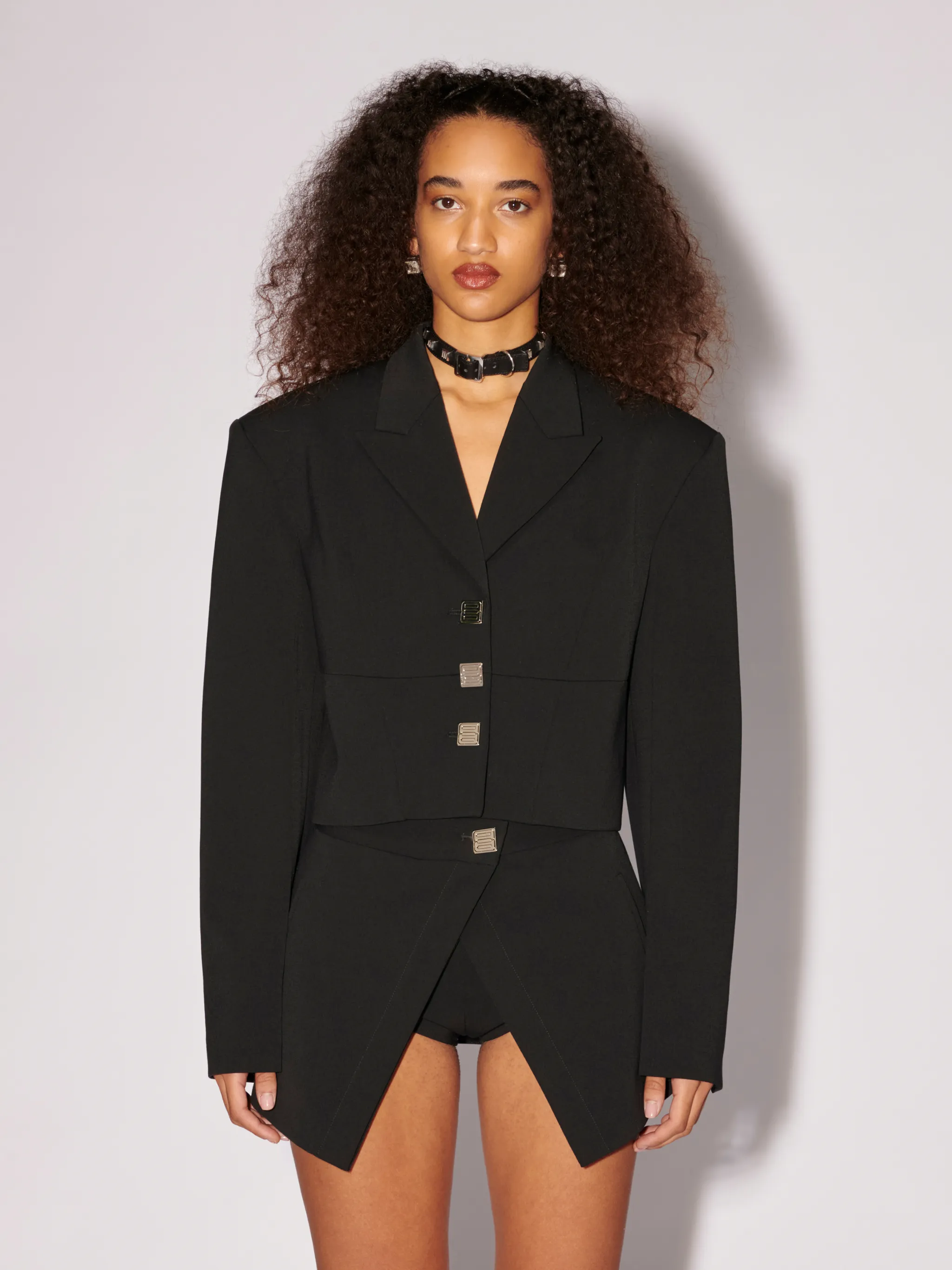 PANEL CROPP. TAILORING BLAZER