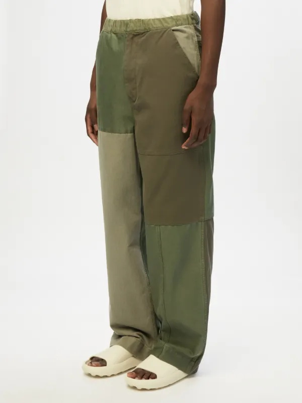 patchwork cargo pants