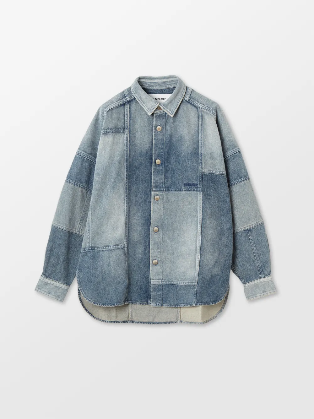 PATCHWORK DENIM SHIRT | AMBUSH® Official