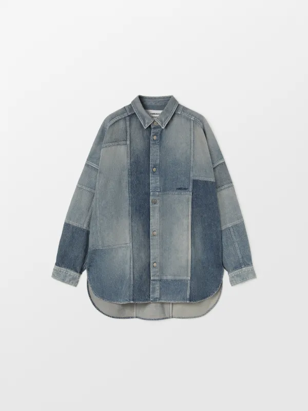 PATCHWORK DENIM SHIRT AMBUSH® Official
