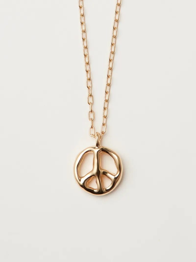 PEACE CHARM NECKLACE 925
