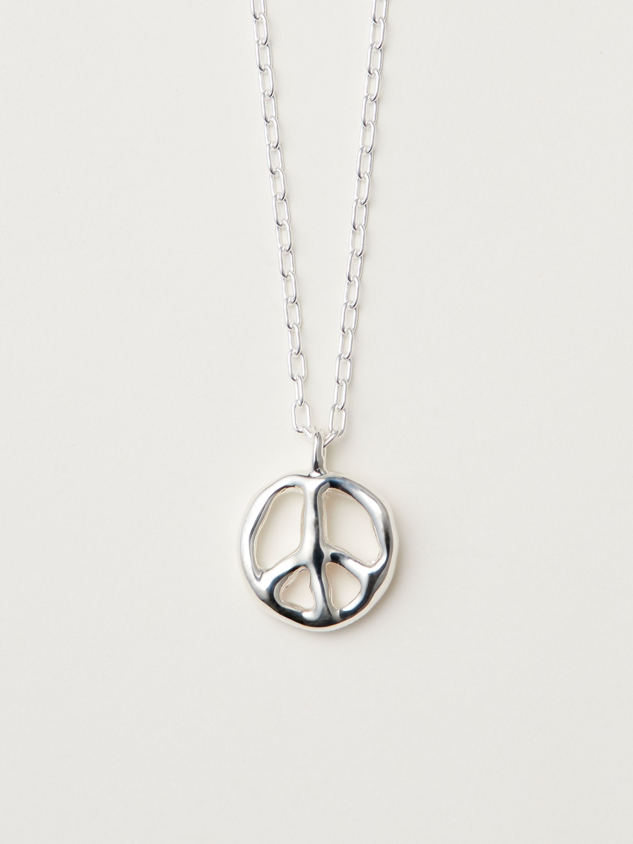 peace pendant gold