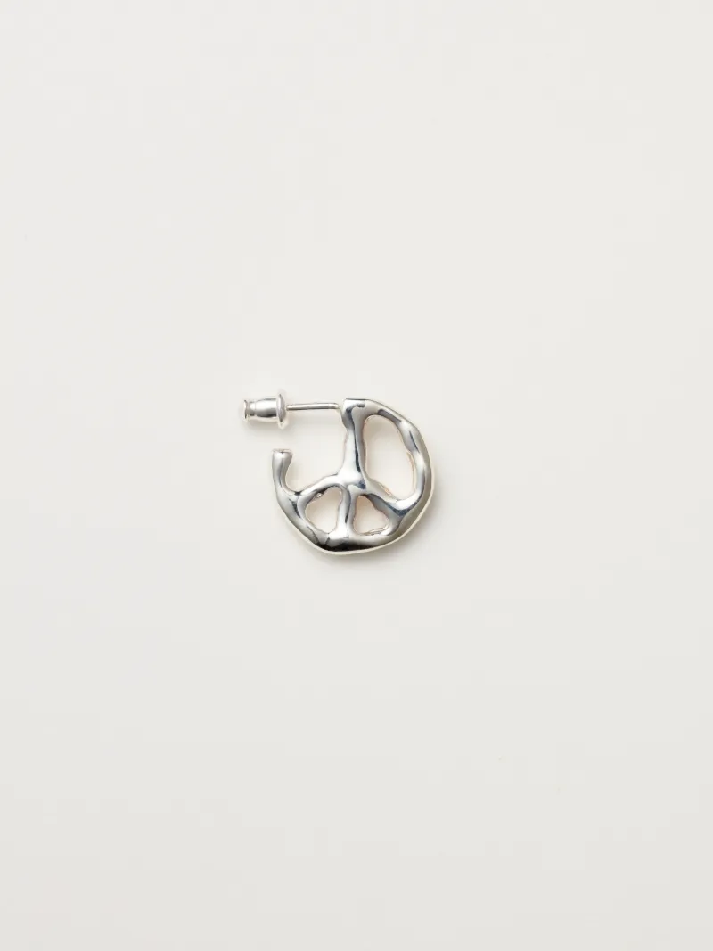 PEACE EARRING 925