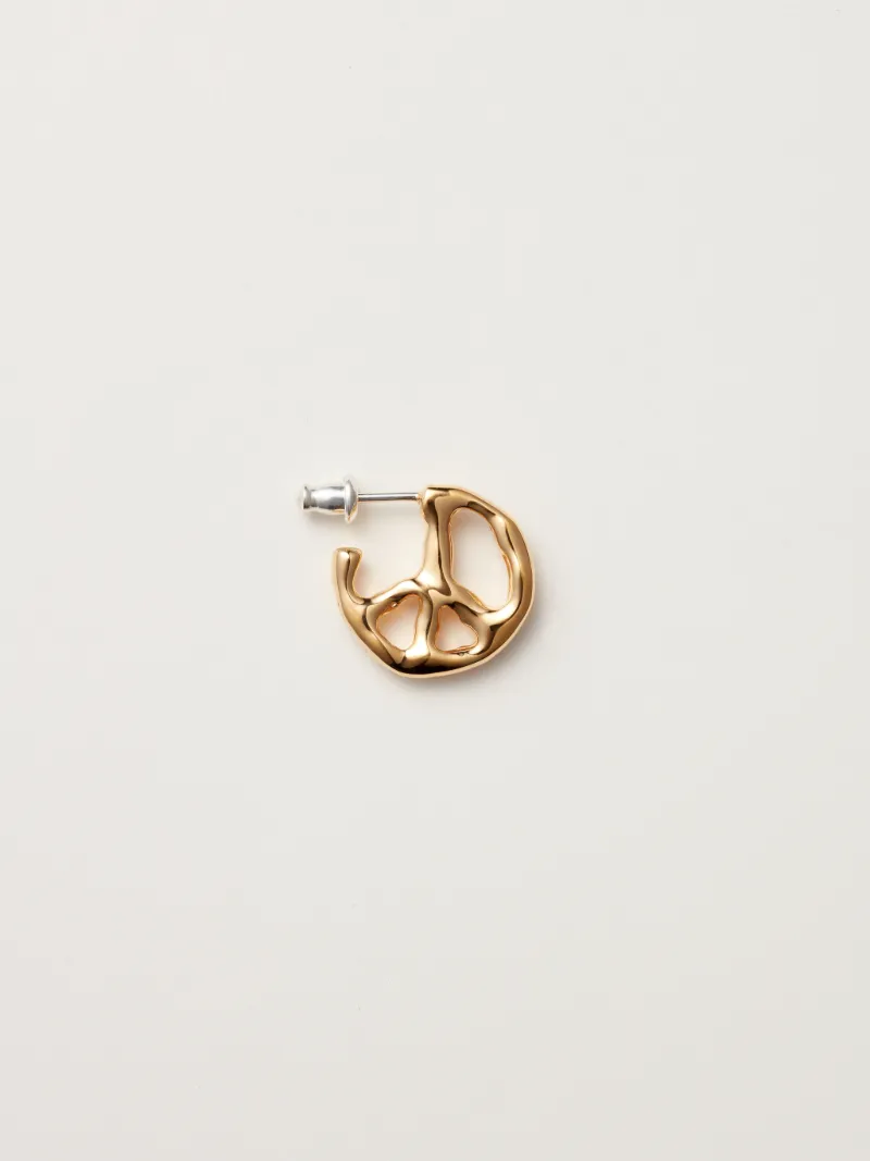 PEACE EARRING 925