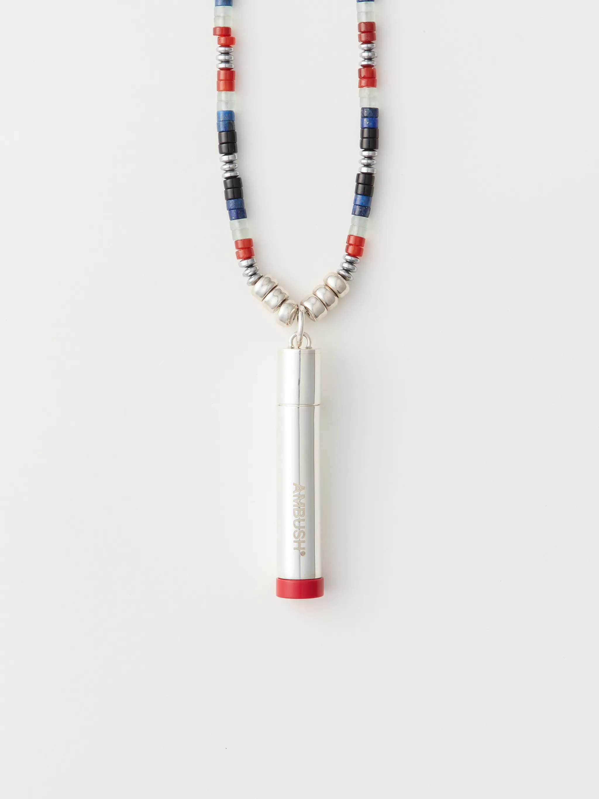 PILL CASE BEADS NECKLACE