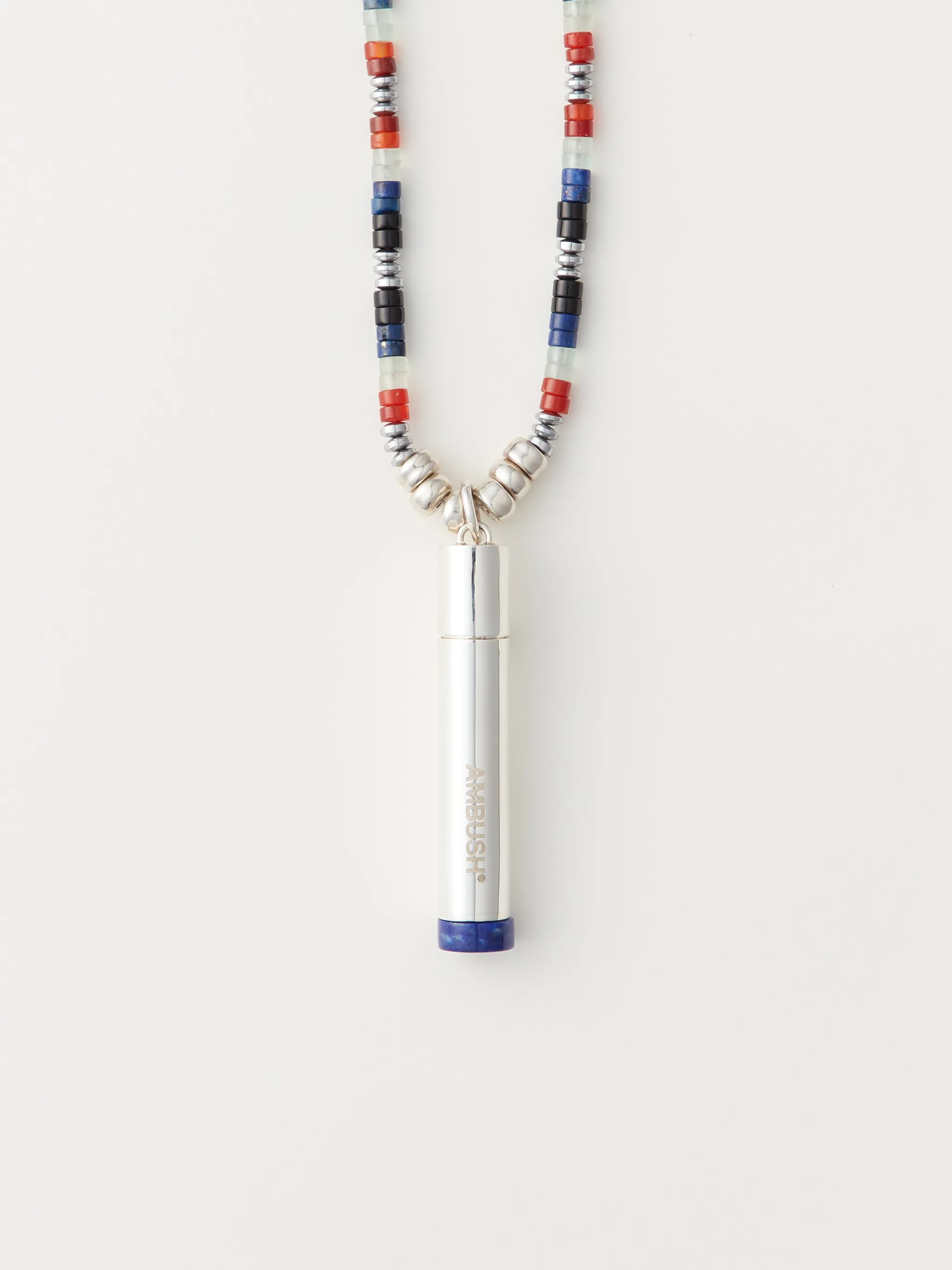PILL CASE BEADS NECKLACE