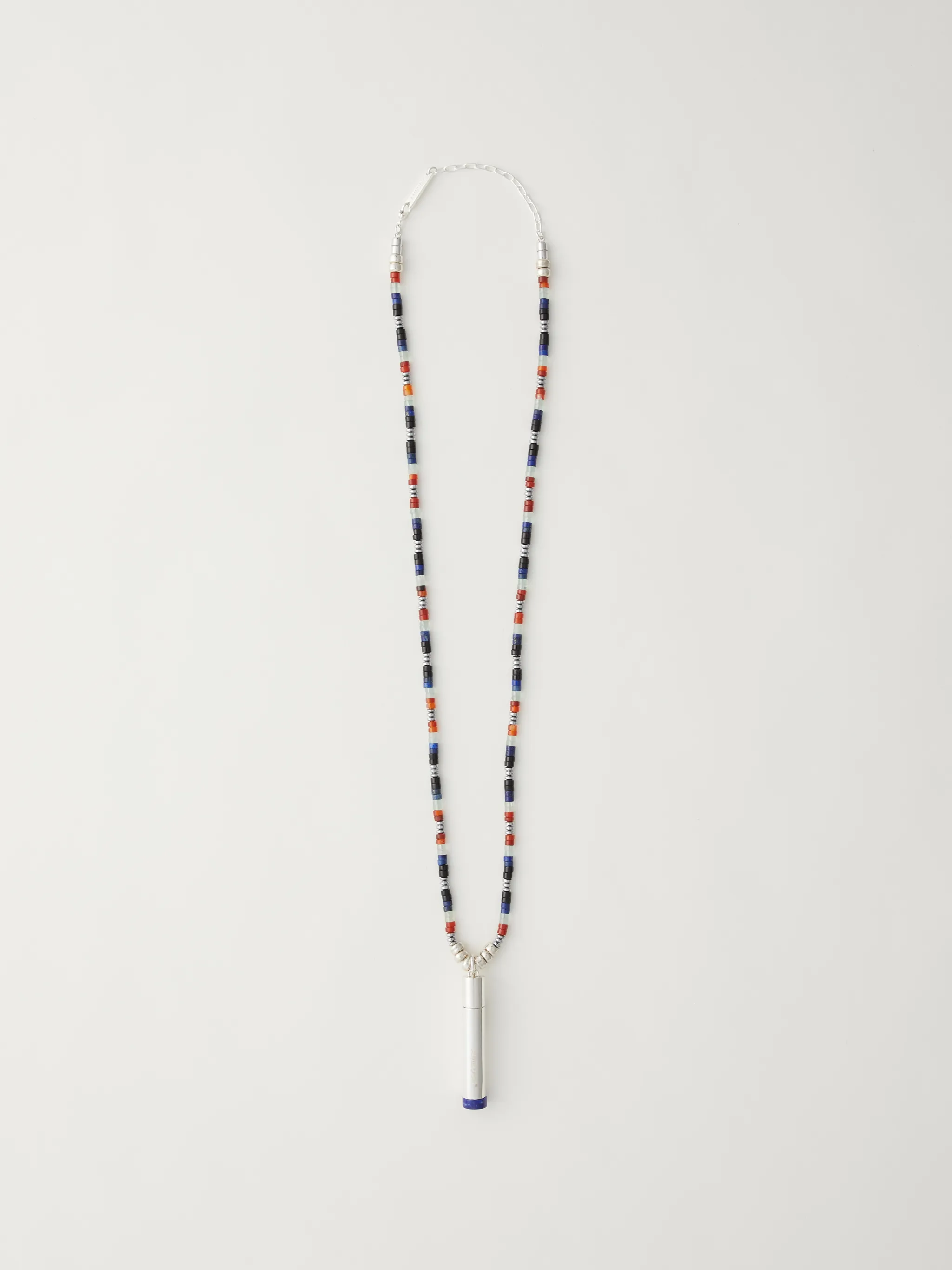 PILL CASE BEADS NECKLACE