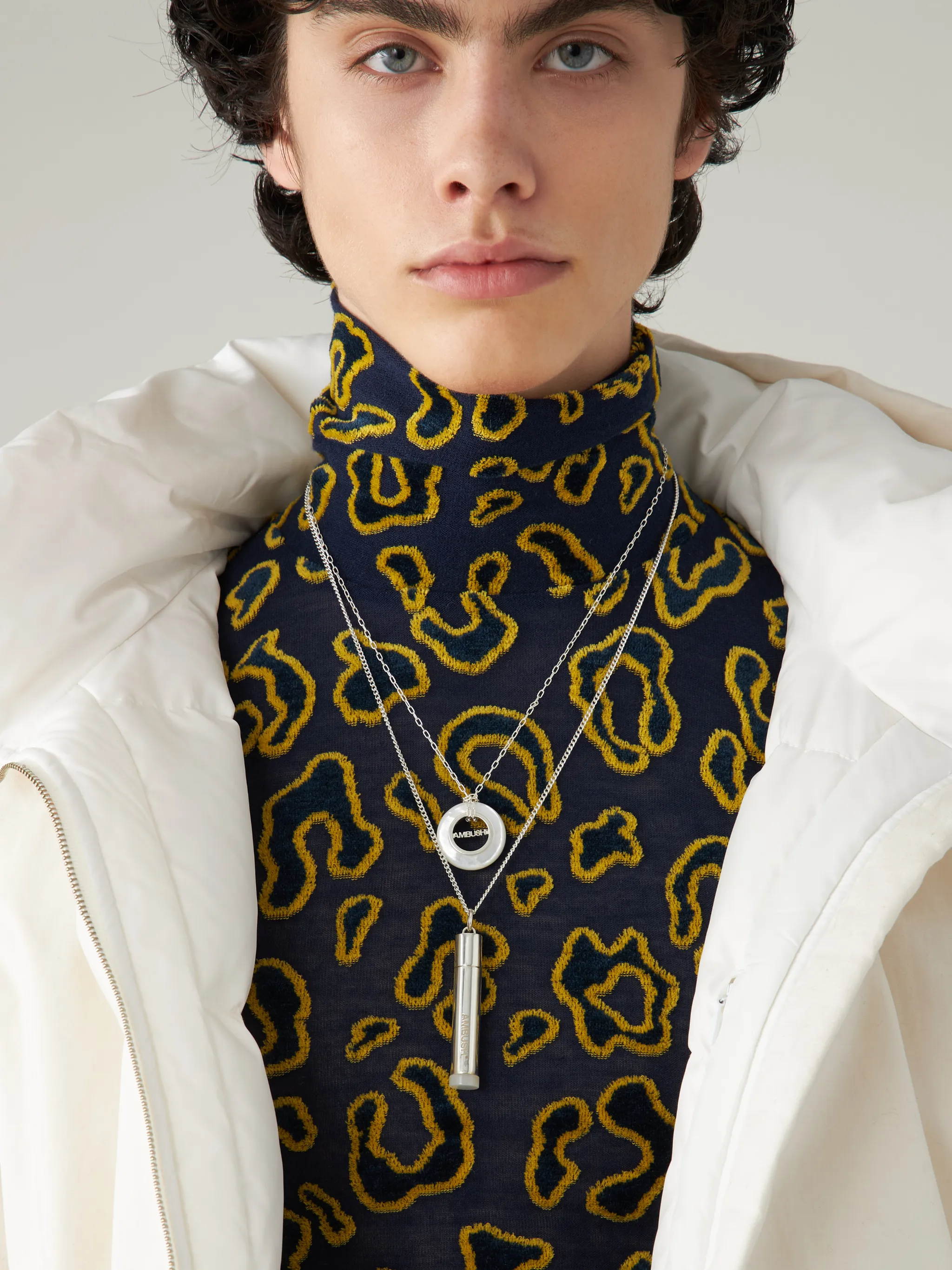 PILL CASE NECKLACE (STONE)