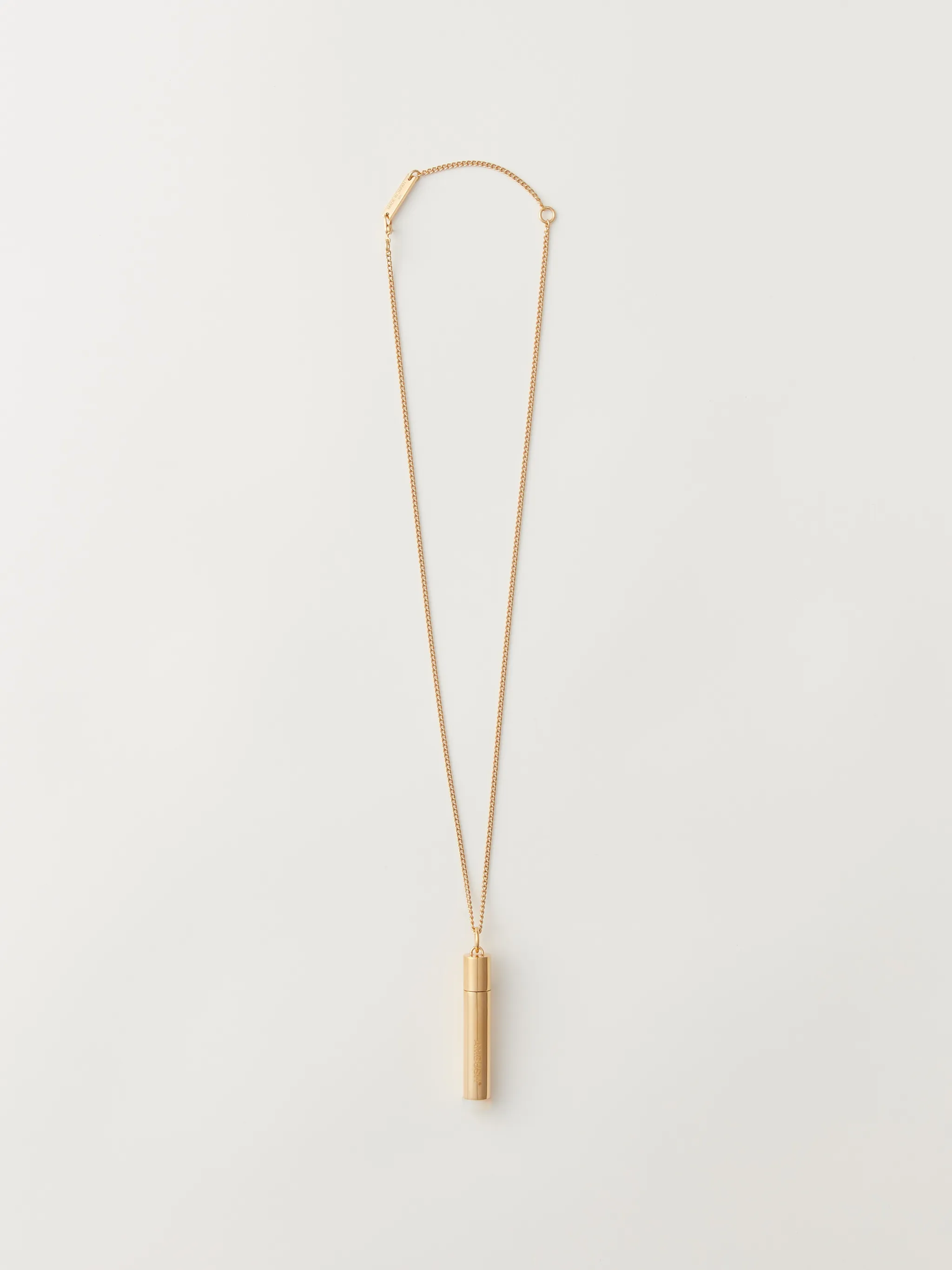 PILL CASE STONE NECKLACE