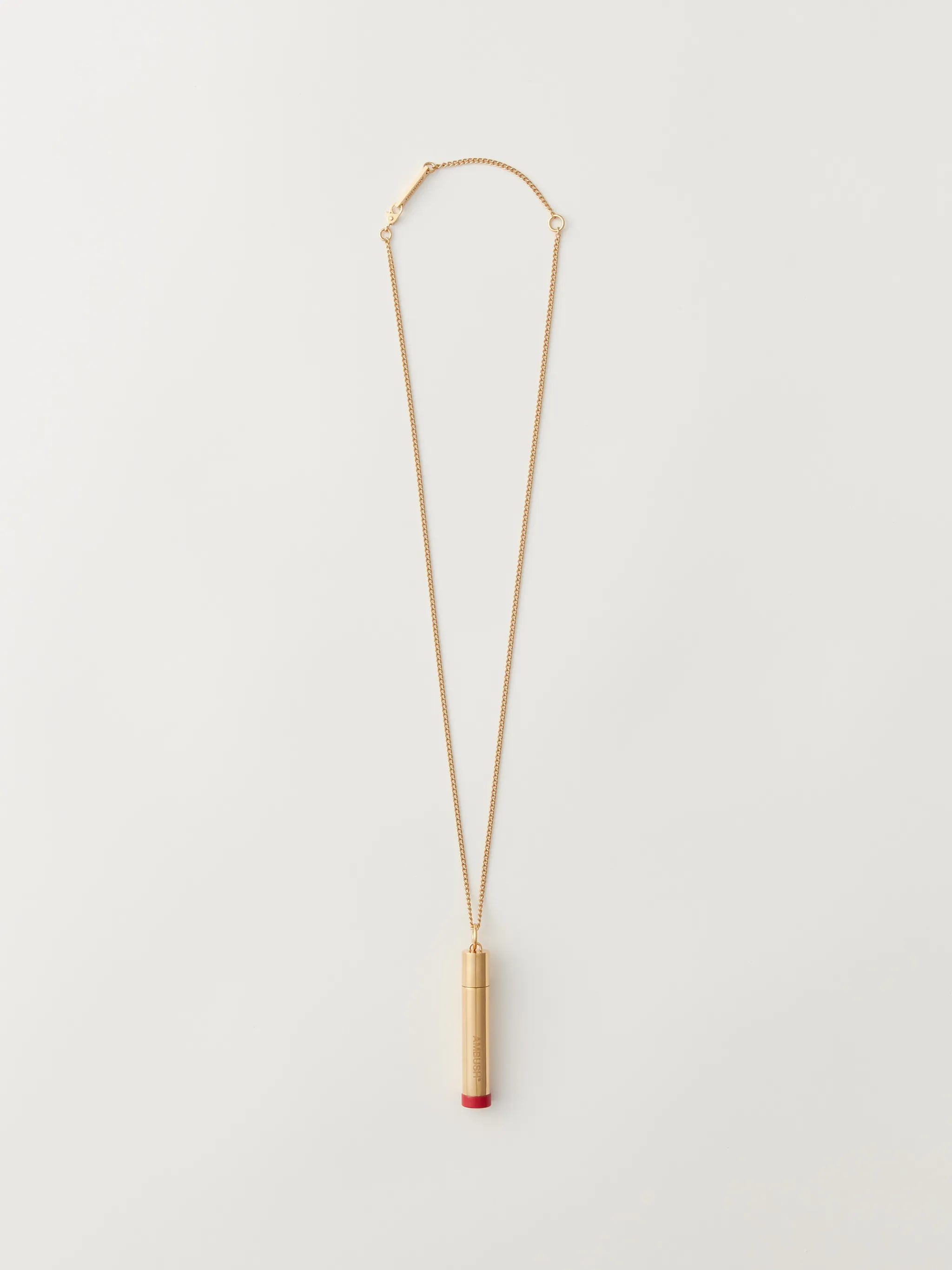 PILL CASE STONE NECKLACE