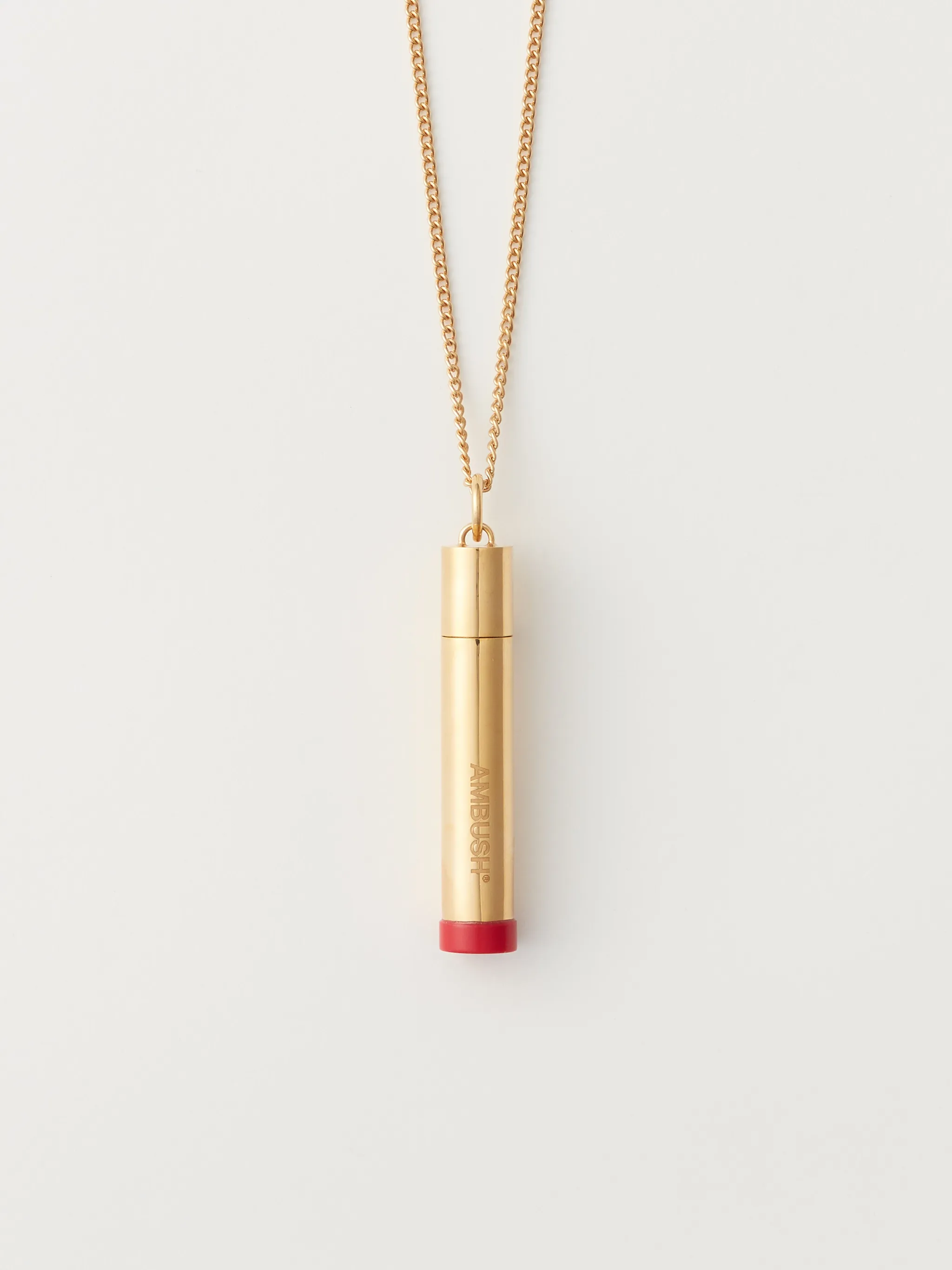 PILL CASE STONE NECKLACE
