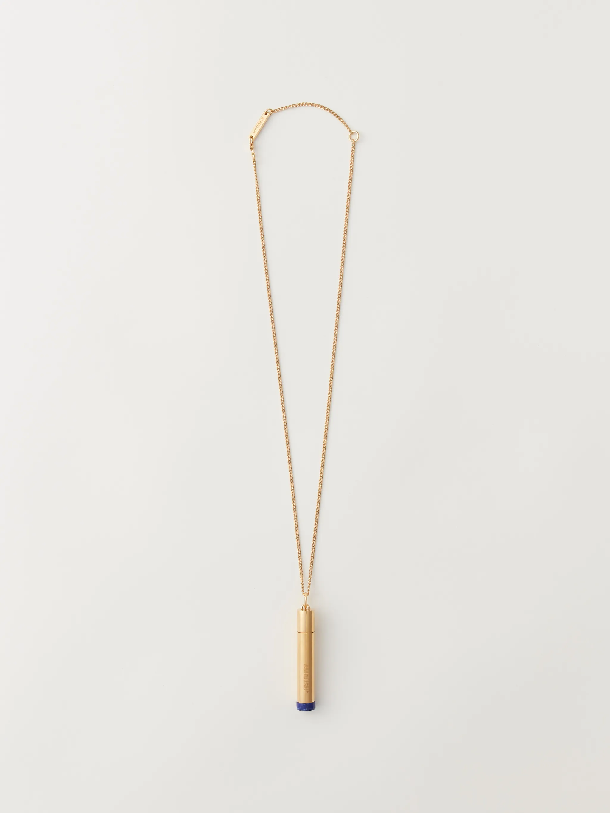PILL CASE STONE NECKLACE