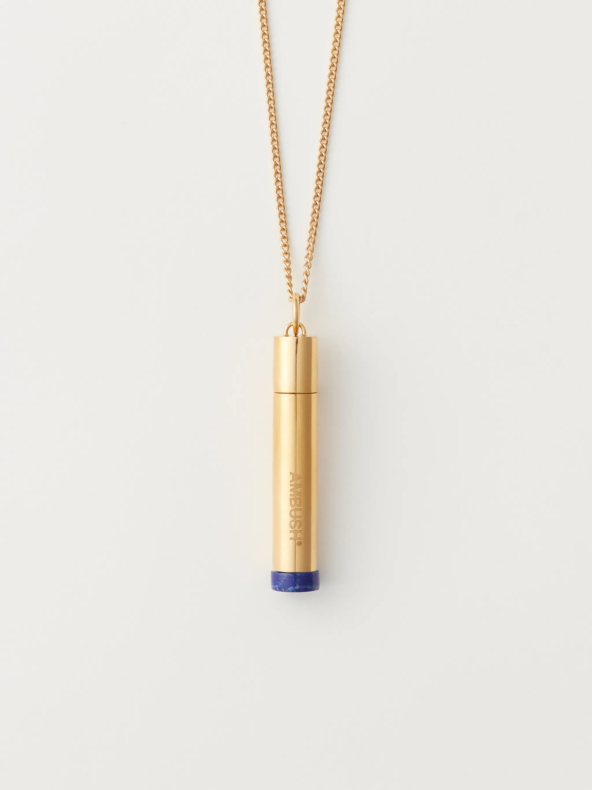 PILL CASE STONE NECKLACE