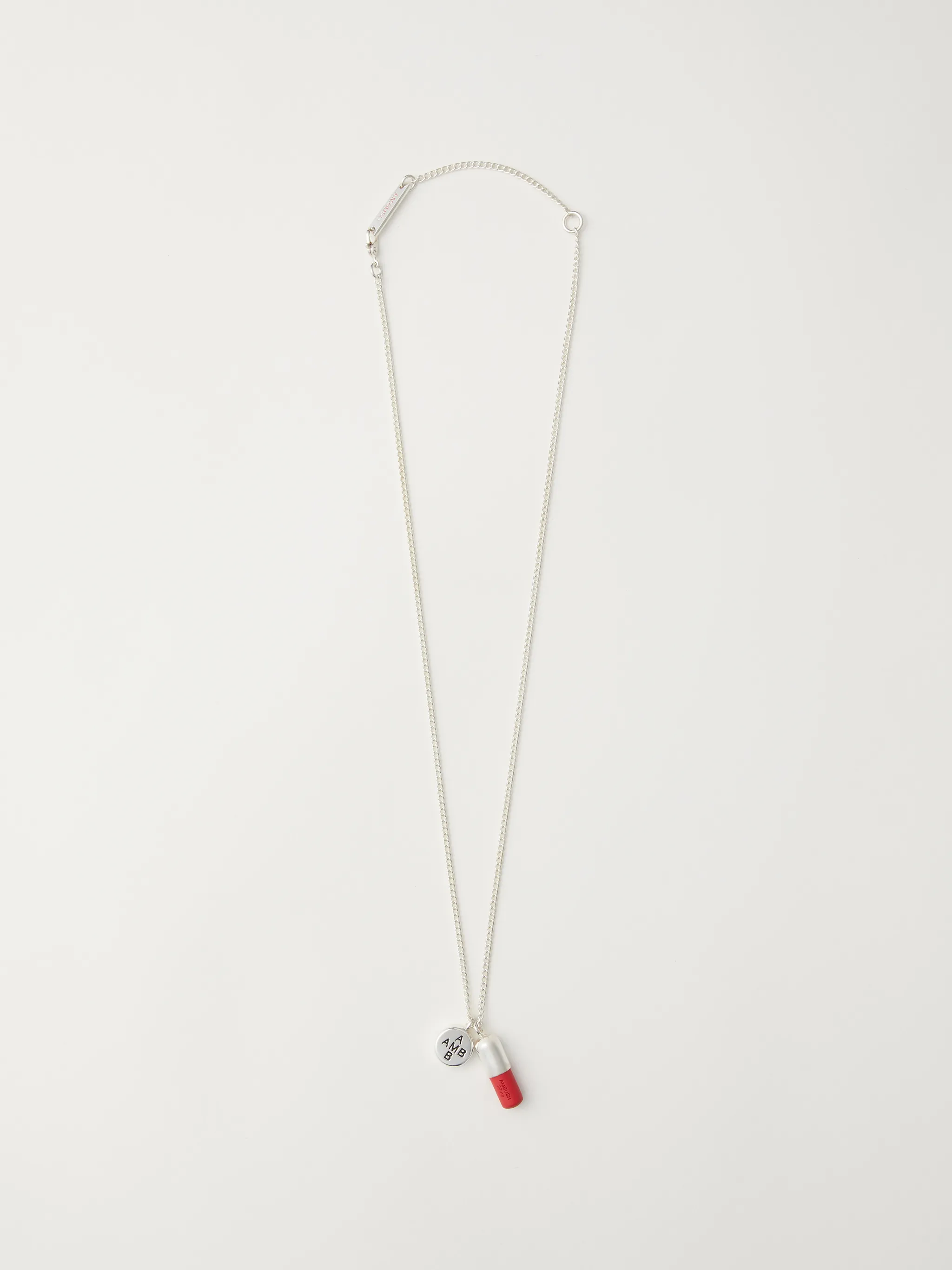 PILL CHARM 2 PENDANT NECKLACE 925