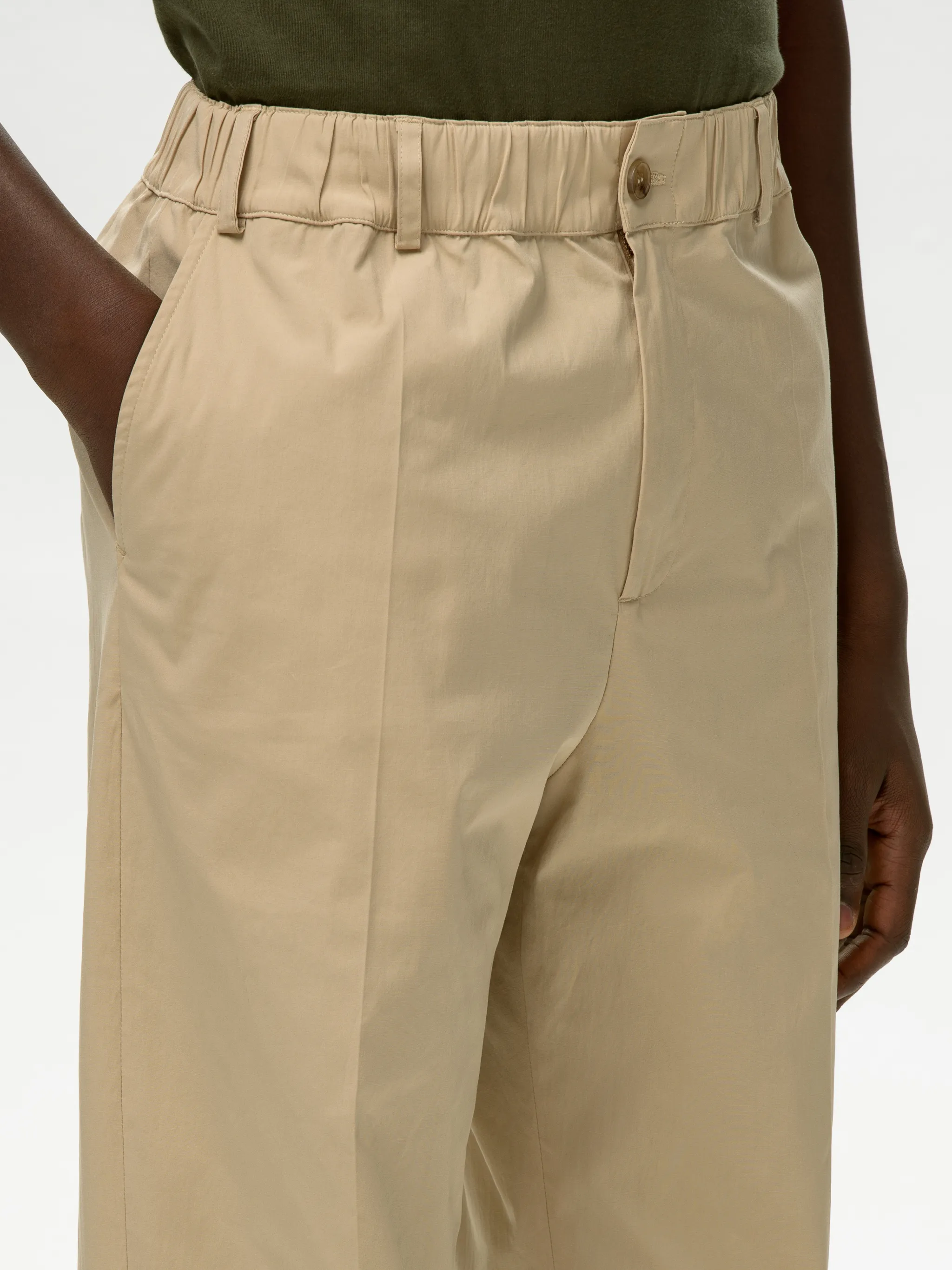RELAX FIT COTTON PANTS
