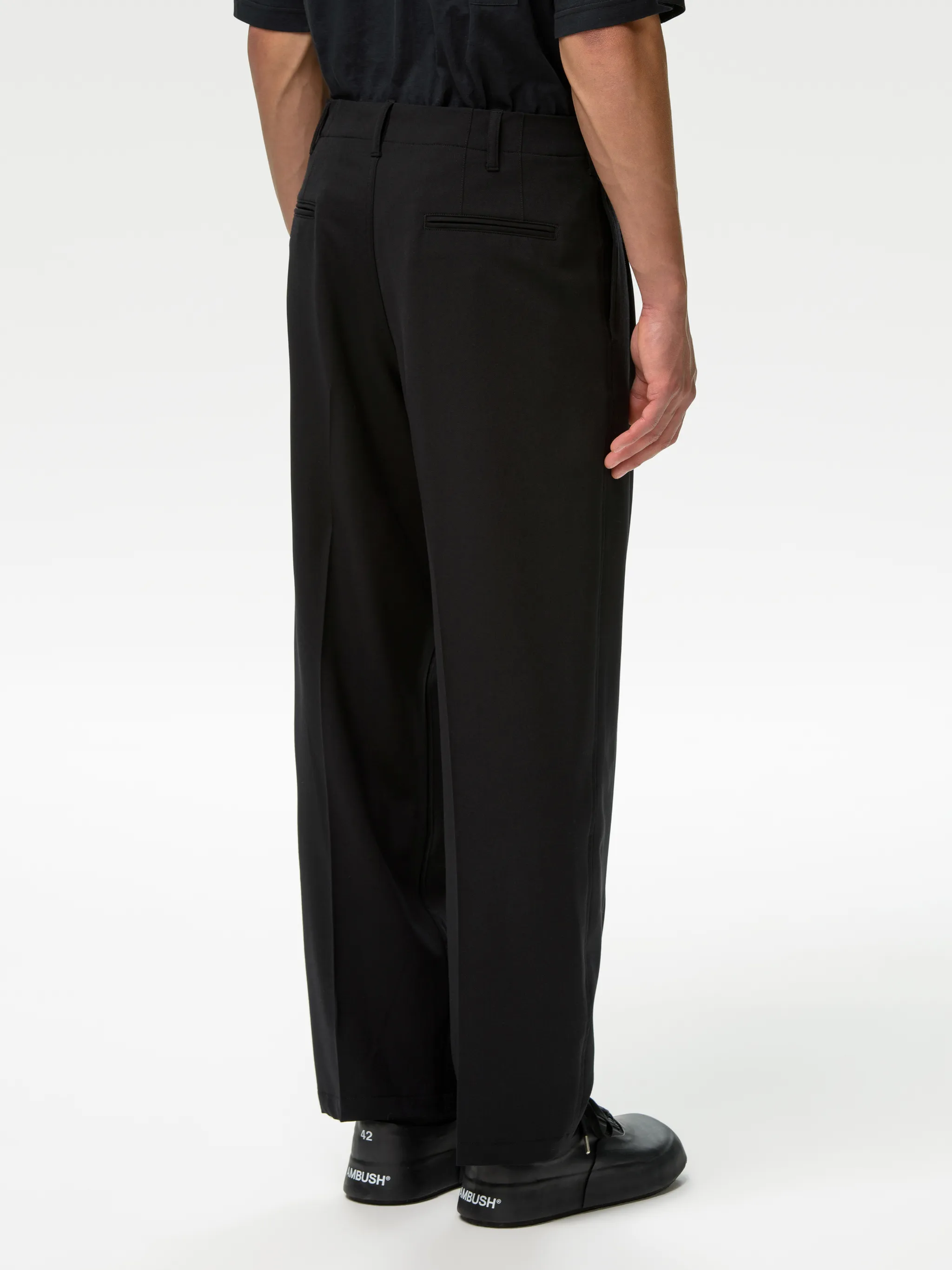 RELAX FIT SUIT PANTS