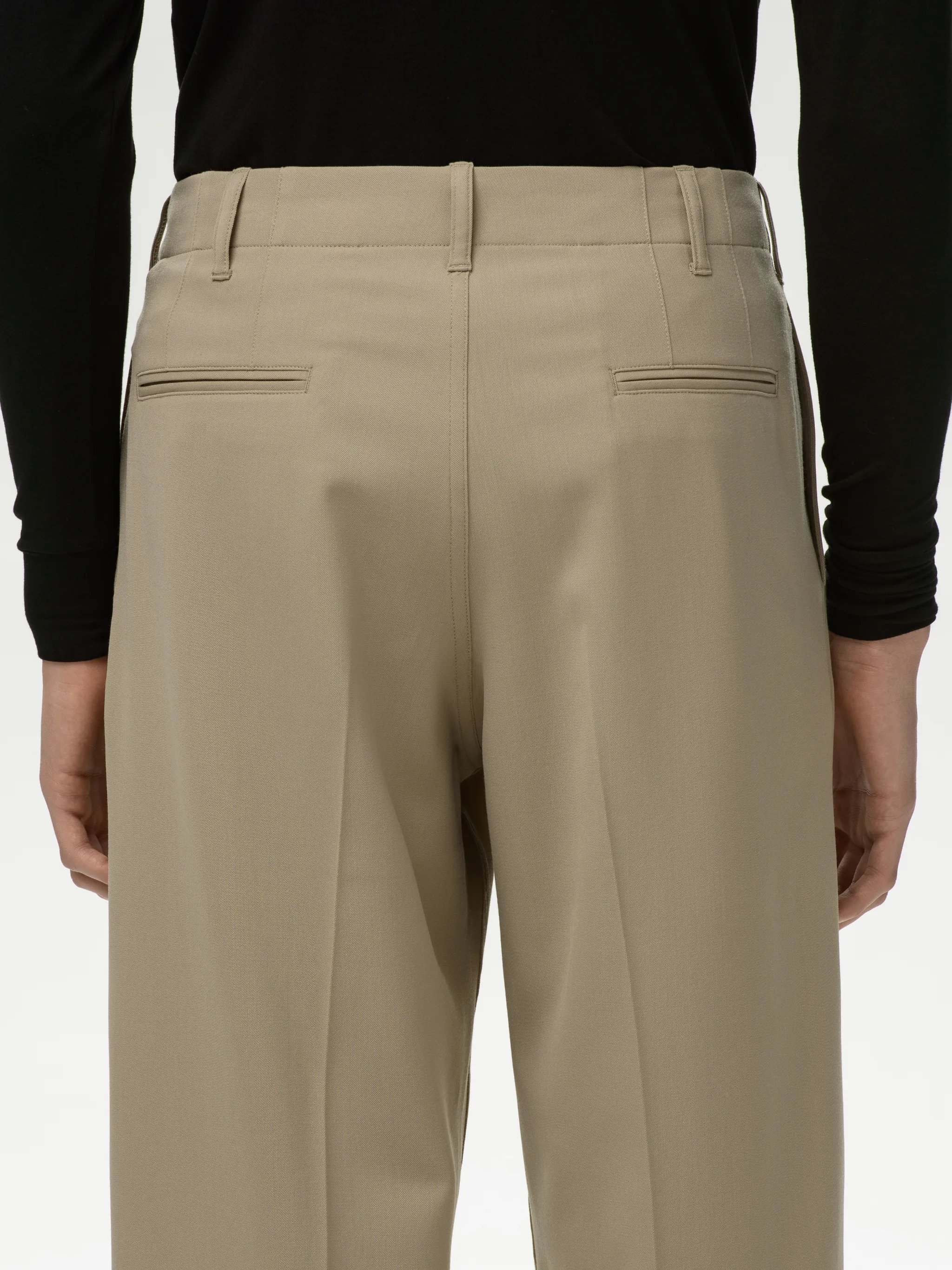 RELAX FIT SUIT PANTS